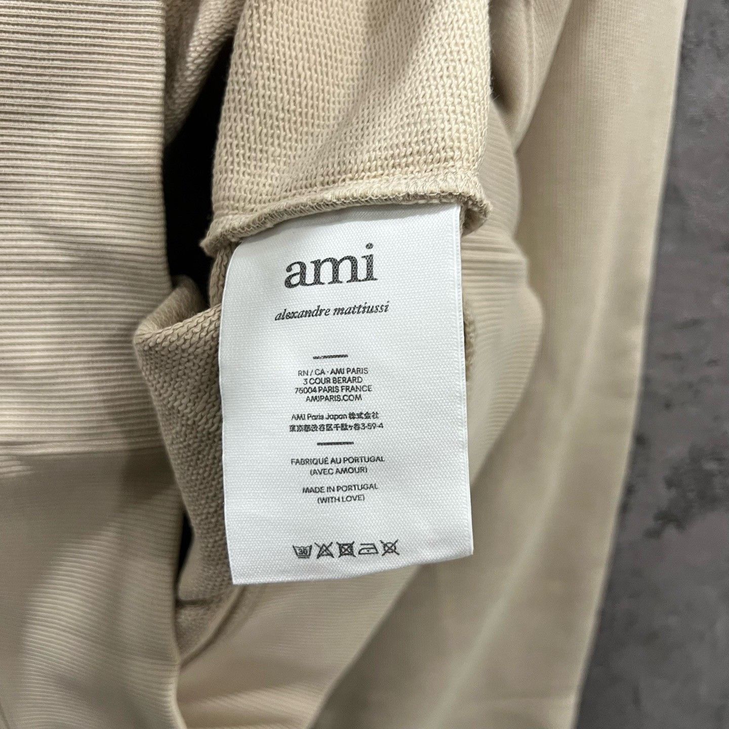 AMI Ami Beige Pullover Sweatshirt Size US S / EU 44-46 / 1 - 6 Thumbnail