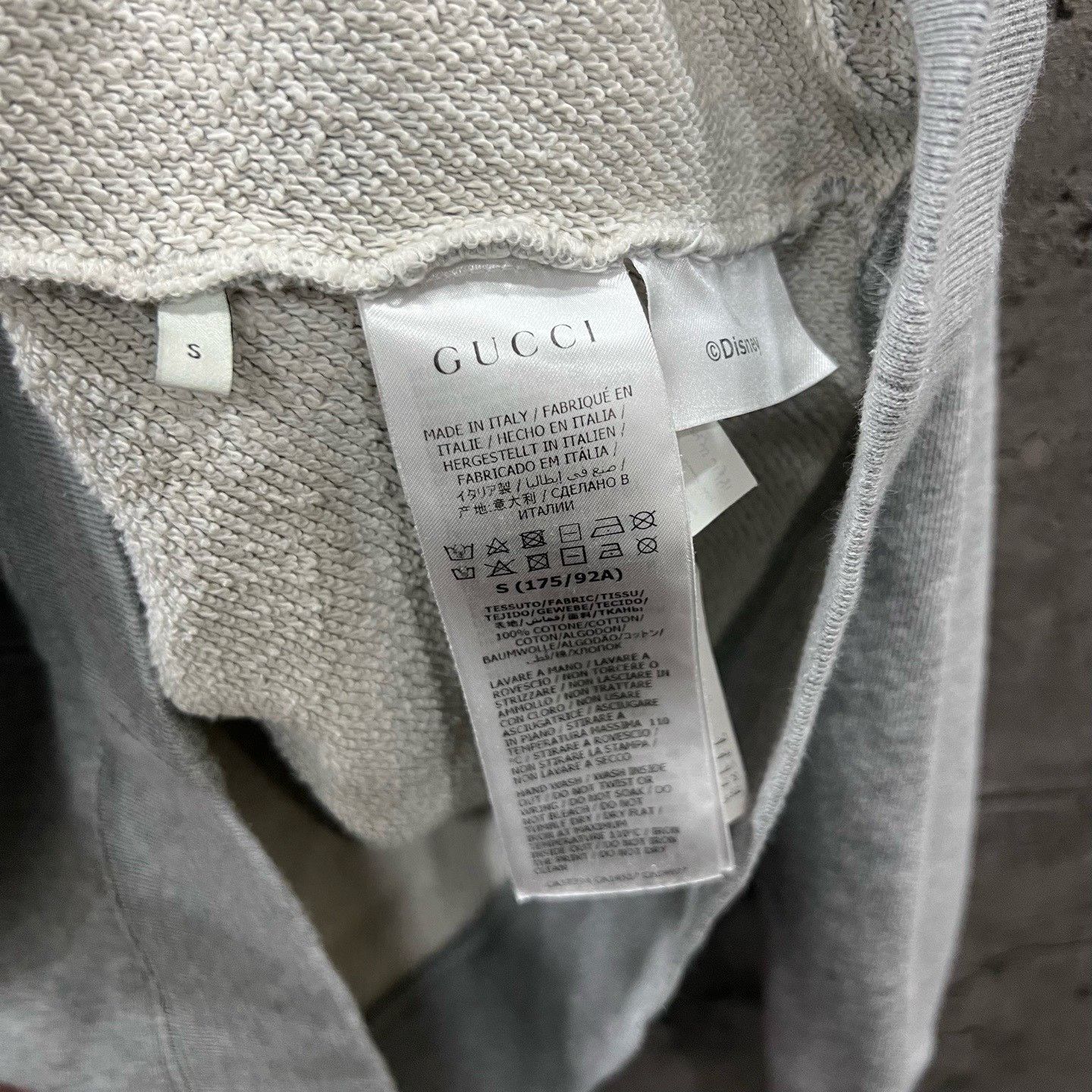 Gucci Gucci Disney Collaboration Hoodie Size US S / EU 44-46 / 1 - 5 Thumbnail