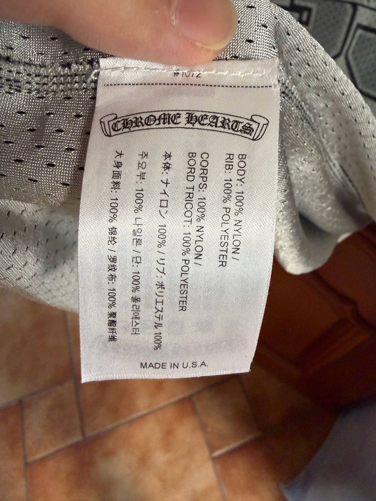Chrome Hearts Chrome Hearts Double-Sided Ice Hockey Vest Size US L / EU 52-54 / 3 - 7 Thumbnail