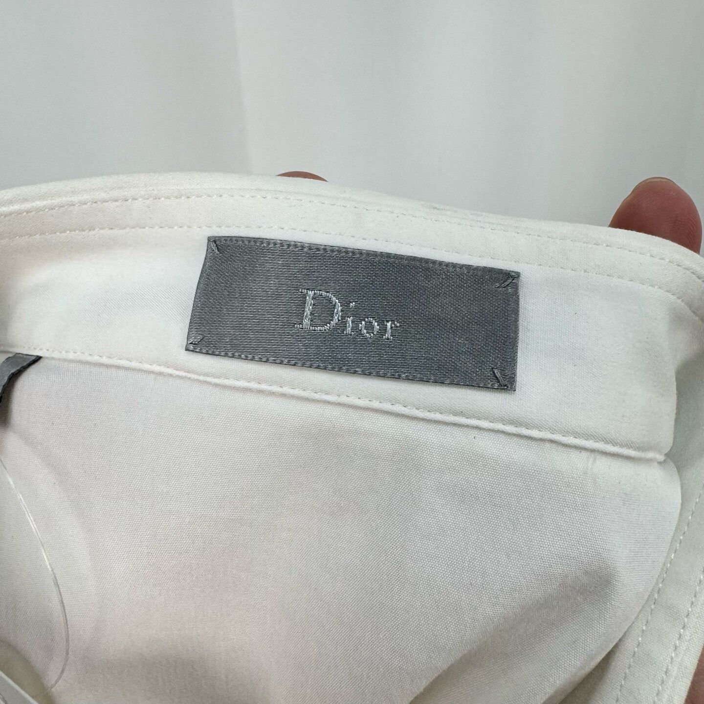Dior Dior Collar Slogan Letter Short Sleeve Shirt Size US XS / EU 42 / 0 - 5 Thumbnail