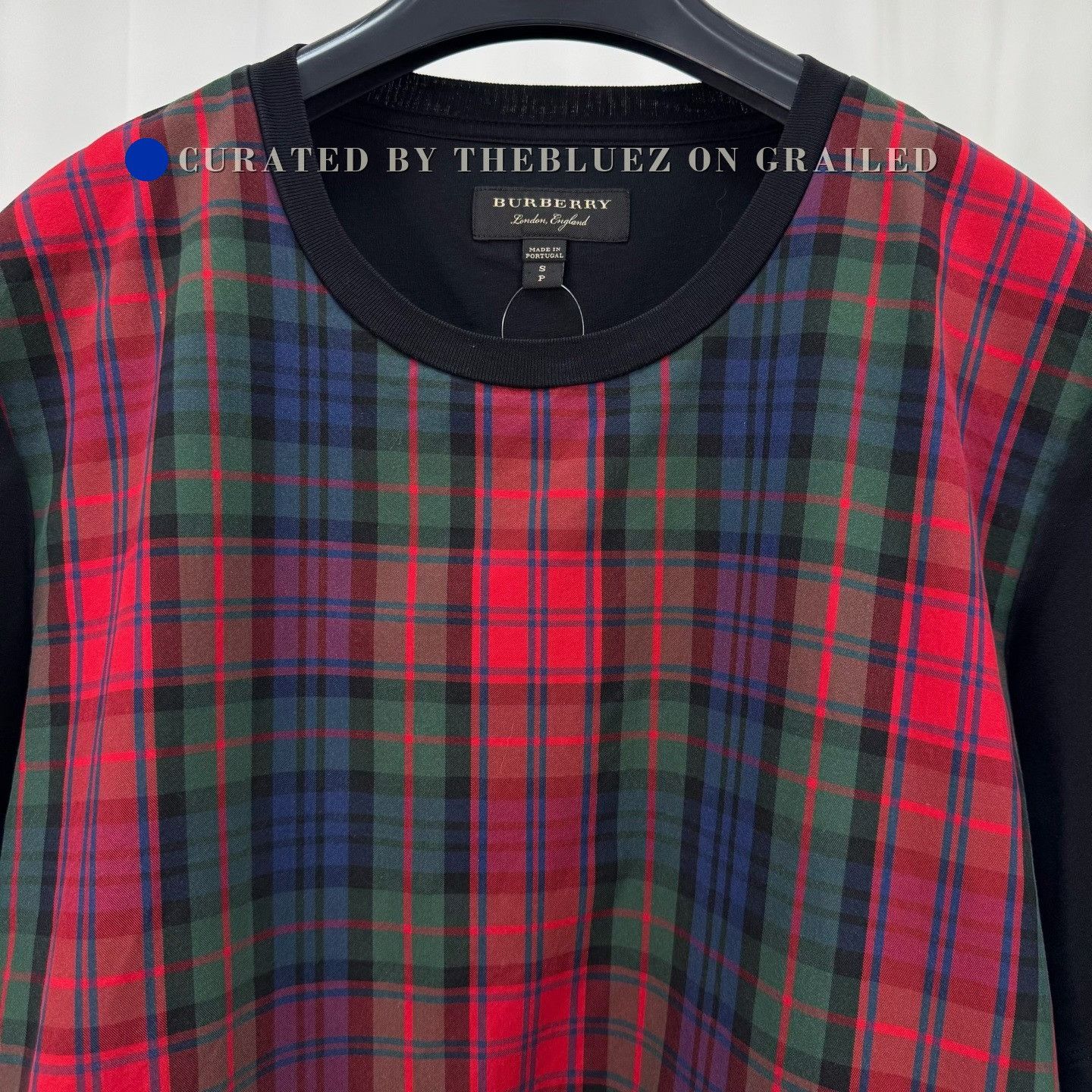 Burberry Burberry Embroidered Logo Plaid Short Sleeve Size US S / EU 44-46 / 1 - 3 Thumbnail