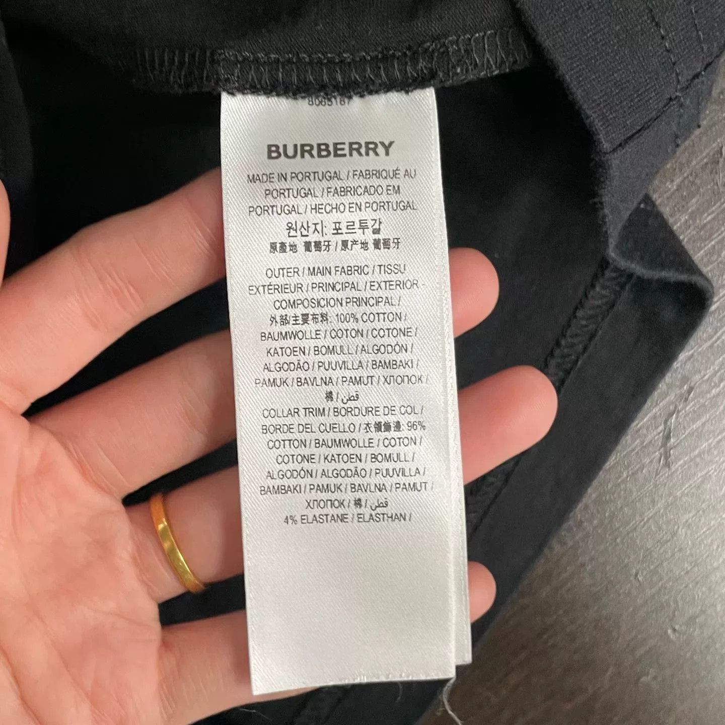 Burberry Burberry Chest Knight Pattern T-Shirt Size US L / EU 52-54 / 3 - 4 Thumbnail
