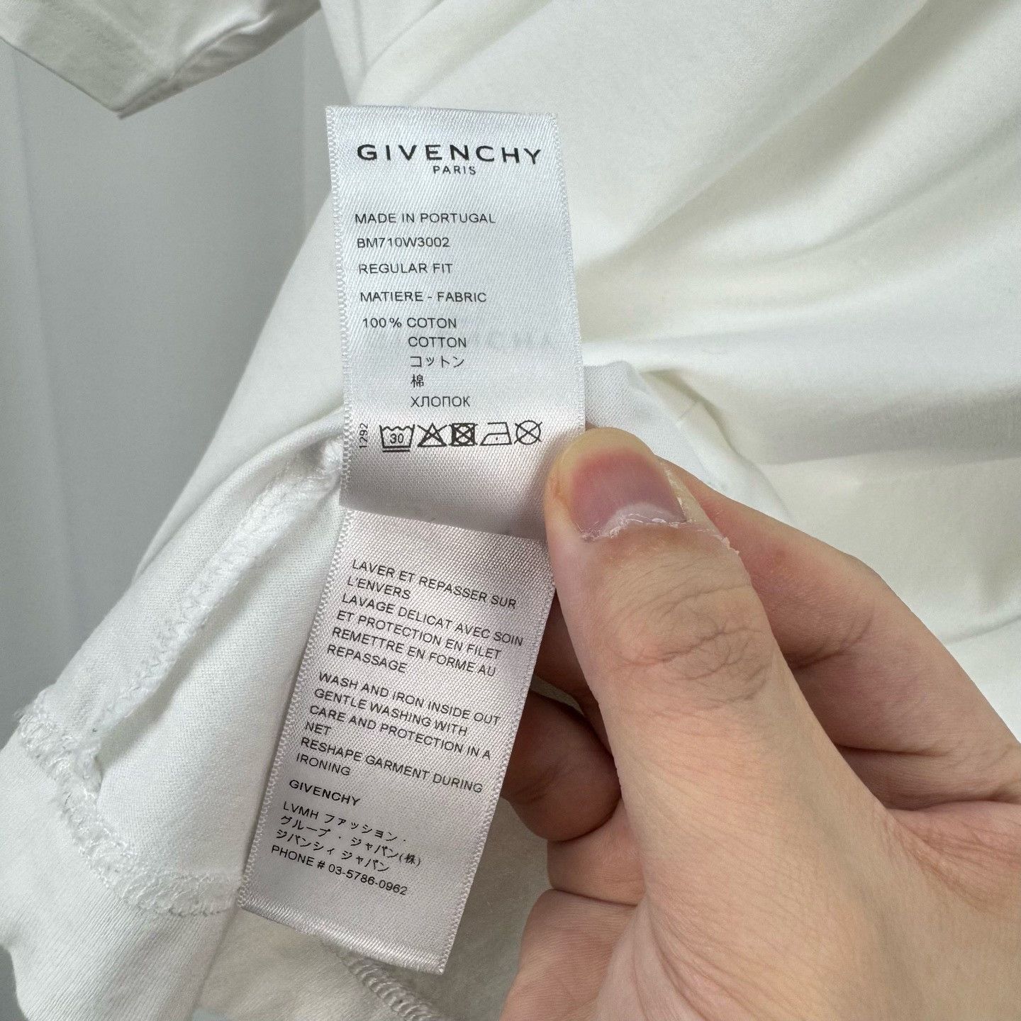 Givenchy Givenchy Letter Print Short Sleeve Size US M / EU 48-50 / 2 - 6 Thumbnail