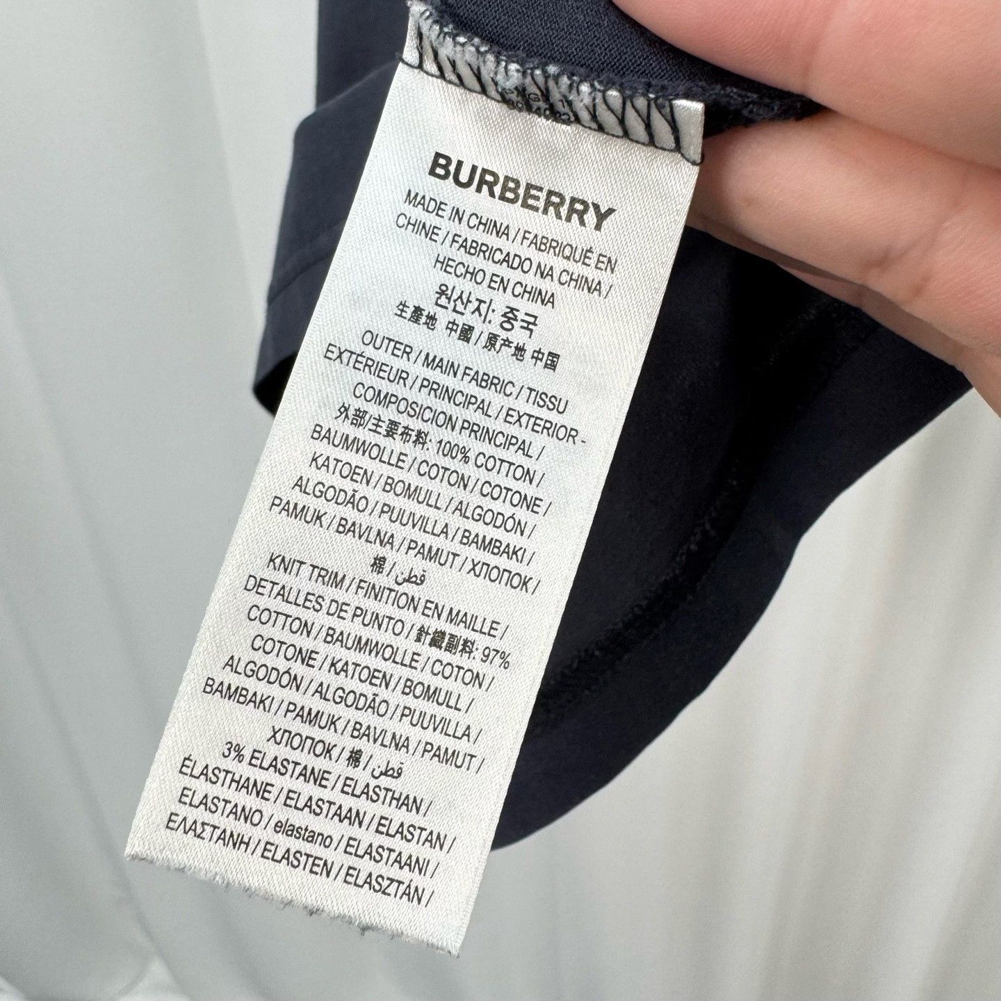 Burberry Burberry Embroidered TB Logo Short-Sleeve Size US M / EU 48-50 / 2 - 6 Thumbnail