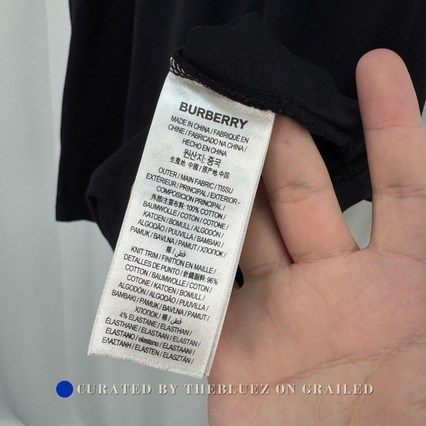 Burberry Burberry Letter Print Short Sleeve Size US S / EU 44-46 / 1 - 6 Thumbnail
