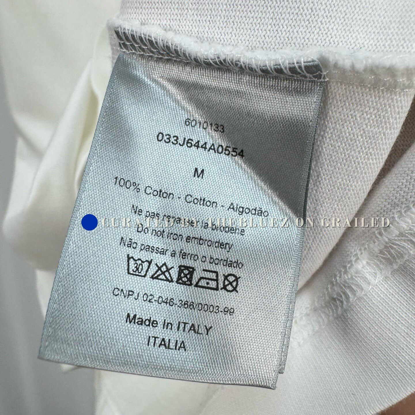 Dior Dior Stussy Collaboration Embroidered Skull Tee Size US M / EU 48-50 / 2 - 6 Thumbnail