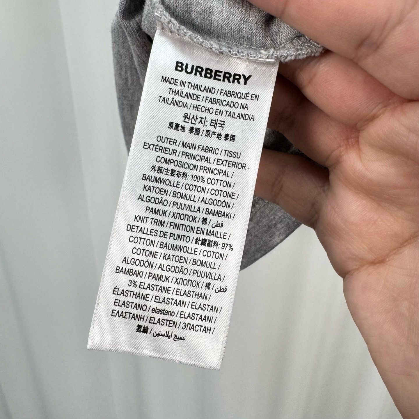Burberry Burberry Printed Letter Short Sleeve Size US S / EU 44-46 / 1 - 6 Thumbnail