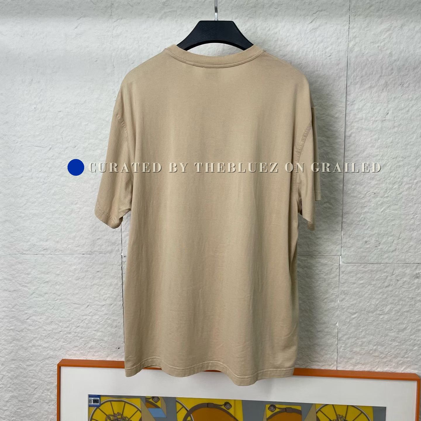 Burberry Burberry Beige War Horse Short Sleeve Size US M / EU 48-50 / 2 - 2 Thumbnail