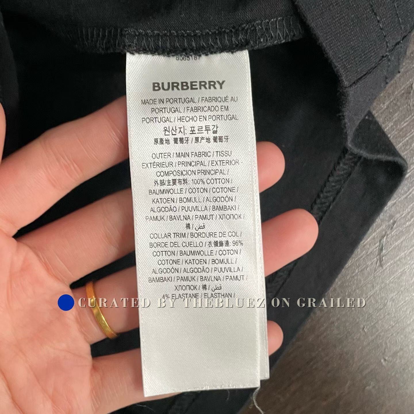 Burberry Burberry Chest Knight Pattern Short Sleeve Size US L / EU 52-54 / 3 - 4 Thumbnail