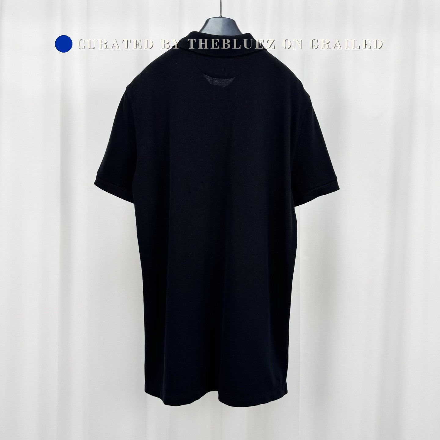 Tom Ford Tom Ford Black Embroidered Letter Polo Size US L / EU 52-54 / 3 - 2 Thumbnail