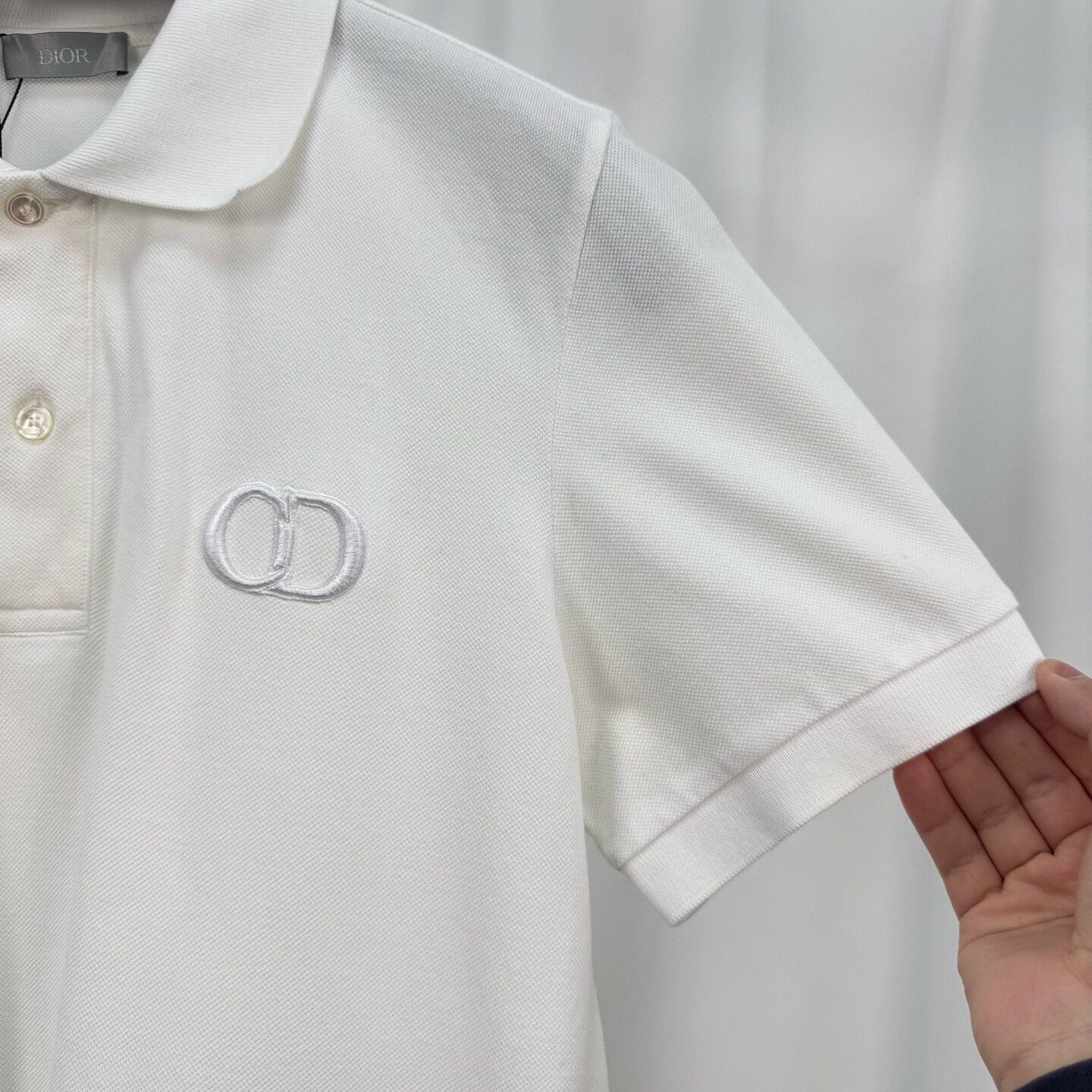 Dior Dior Embroidered Letter Polo Short Sleeve Size US S / EU 44-46 / 1 - 3 Thumbnail