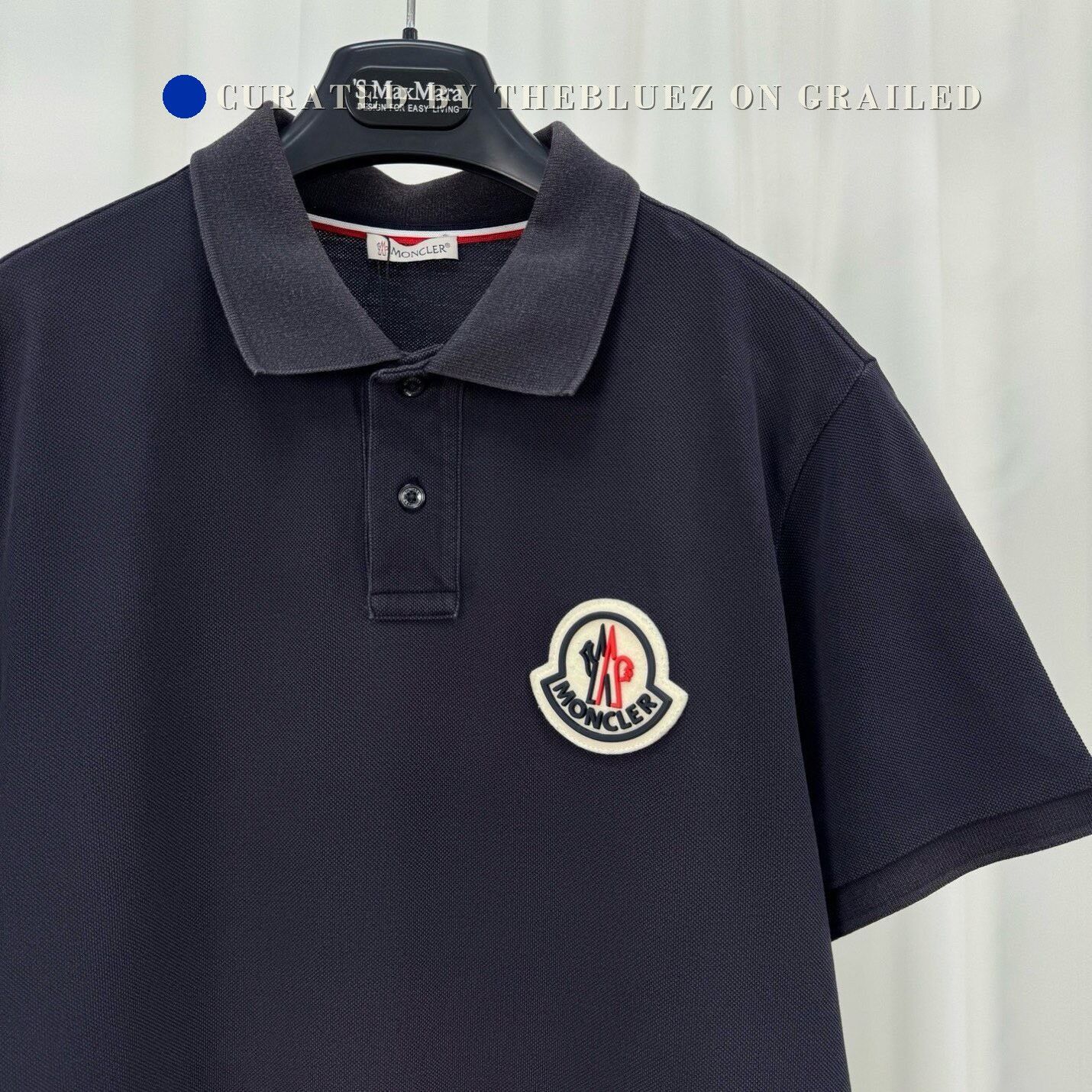Moncler Moncler Logo Polo Short Sleeve Size US L / EU 52-54 / 3 - 3 Thumbnail