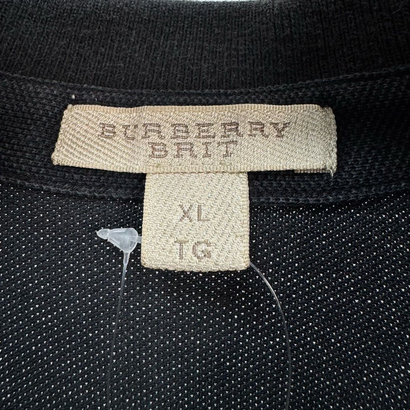 Burberry Burberry Embroidered Horse Check Polo Size US XL / EU 56 / 4 - 5 Thumbnail