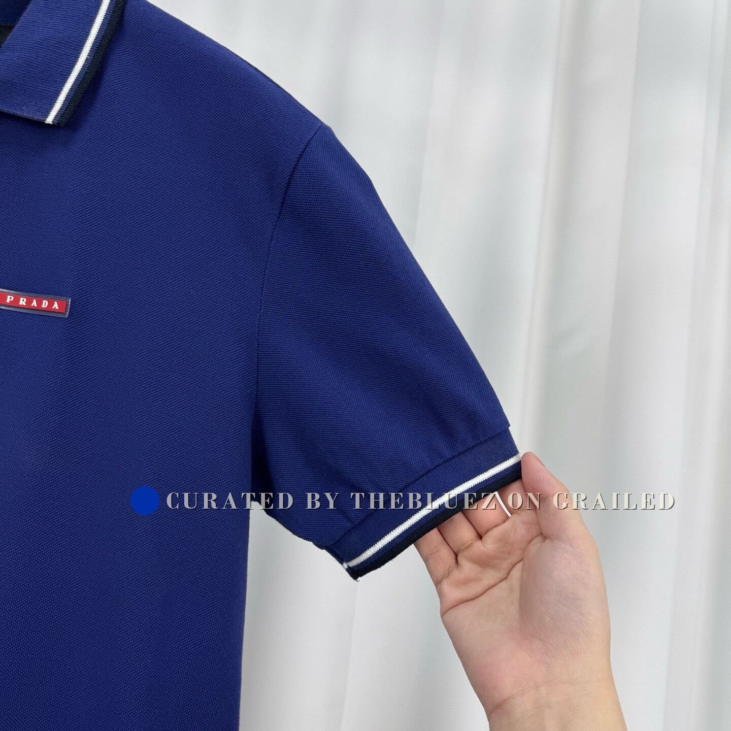 Prada Prada Printed Letter Polo Short Sleeve Size US S / EU 44-46 / 1 - 4 Thumbnail