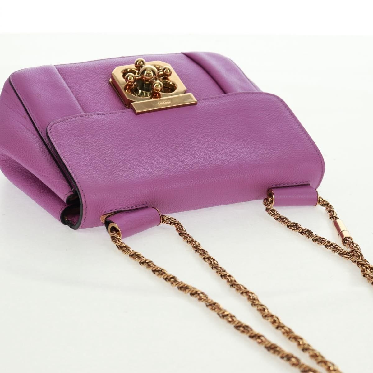Chloe Chloe Elsie Chain Shoulder Bag Leather Size ONE SIZE - 14 Thumbnail