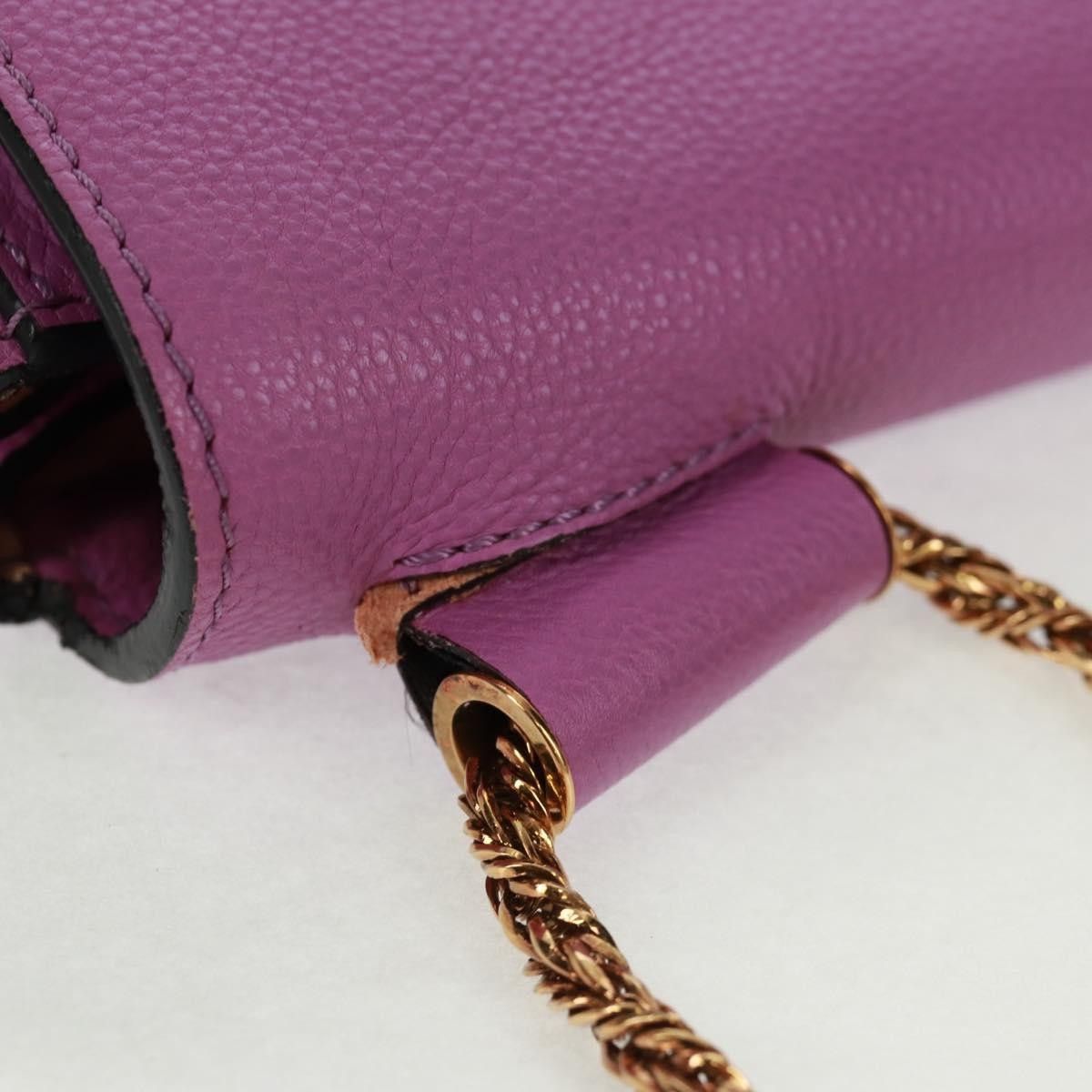Chloe Chloe Elsie Chain Shoulder Bag Leather Size ONE SIZE - 15 Thumbnail