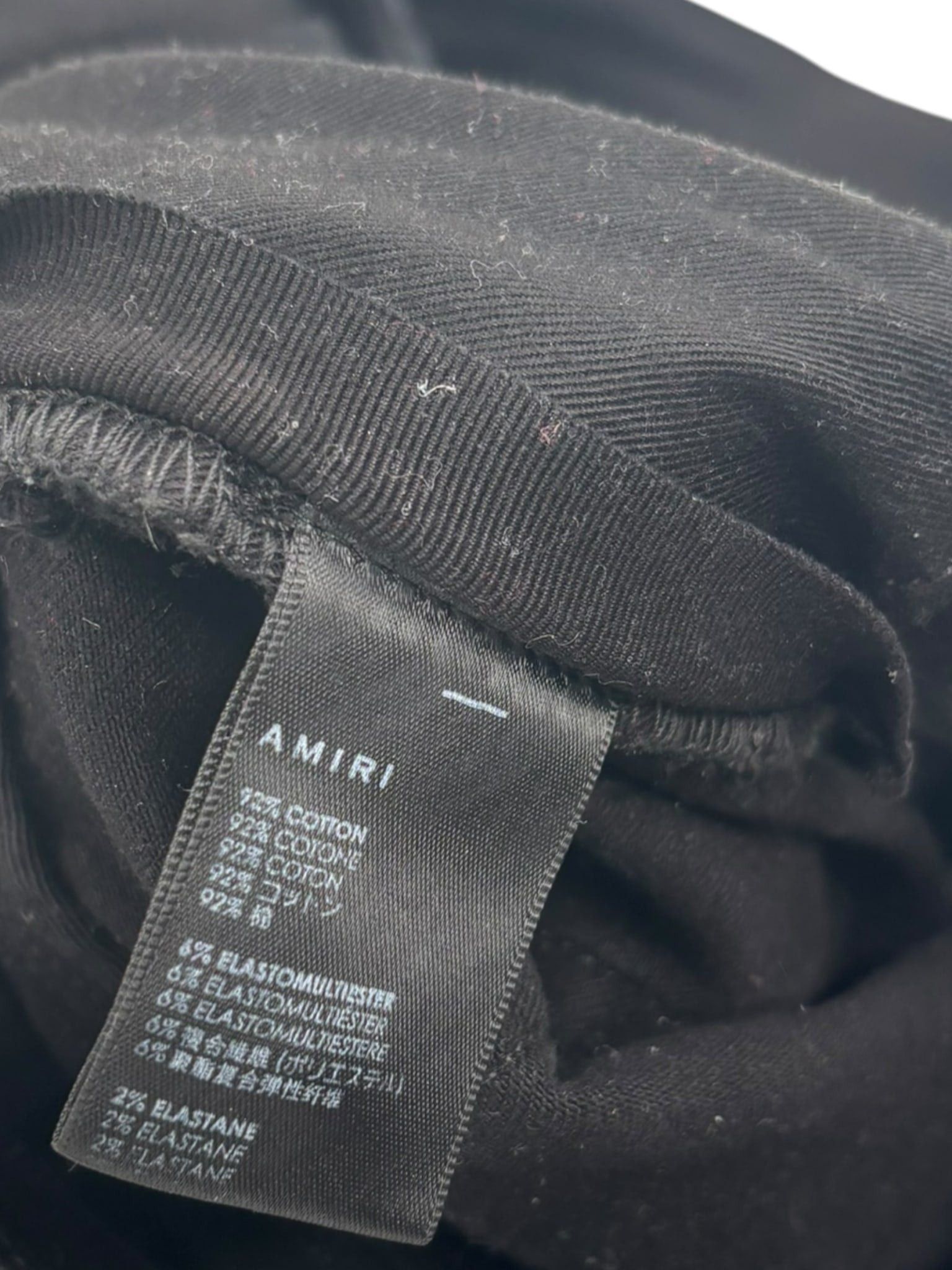 Amiri MX1 Bandana Jeans Black Size US 33 - 6 Thumbnail