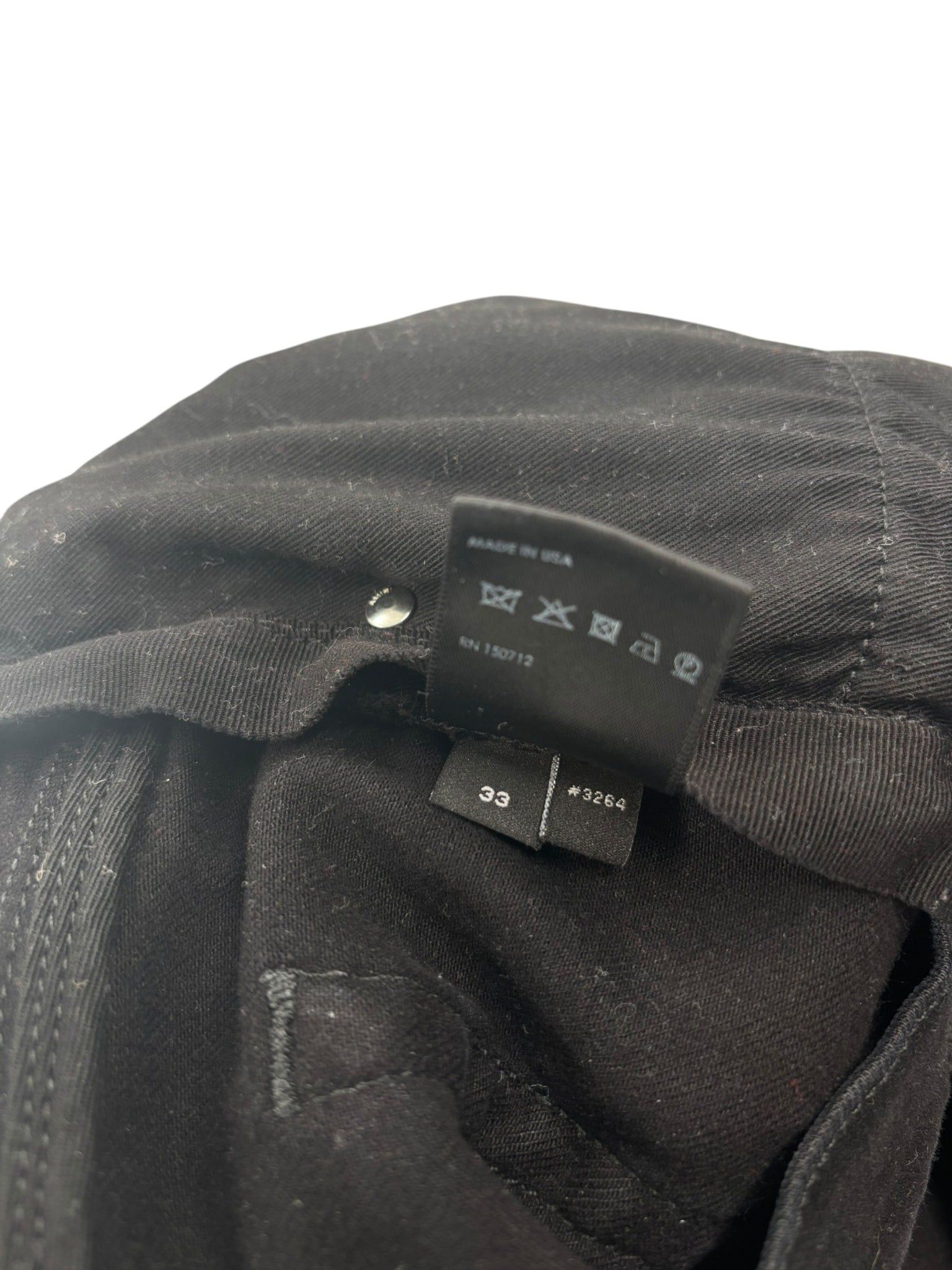 Amiri MX1 Bandana Jeans Black Size US 33 - 7 Thumbnail