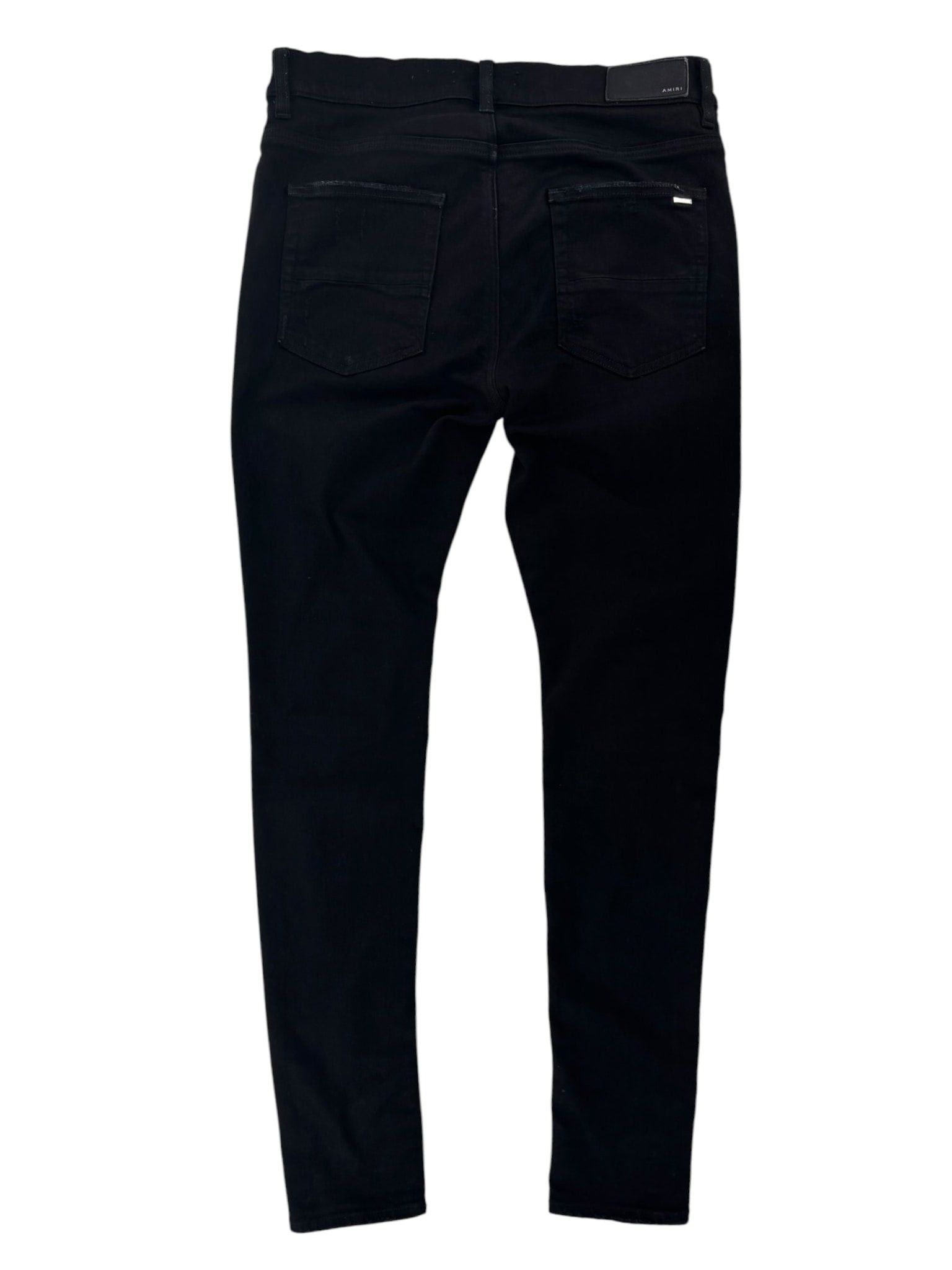 Amiri MX1 Bandana Jeans Black Size US 33 - 3 Thumbnail