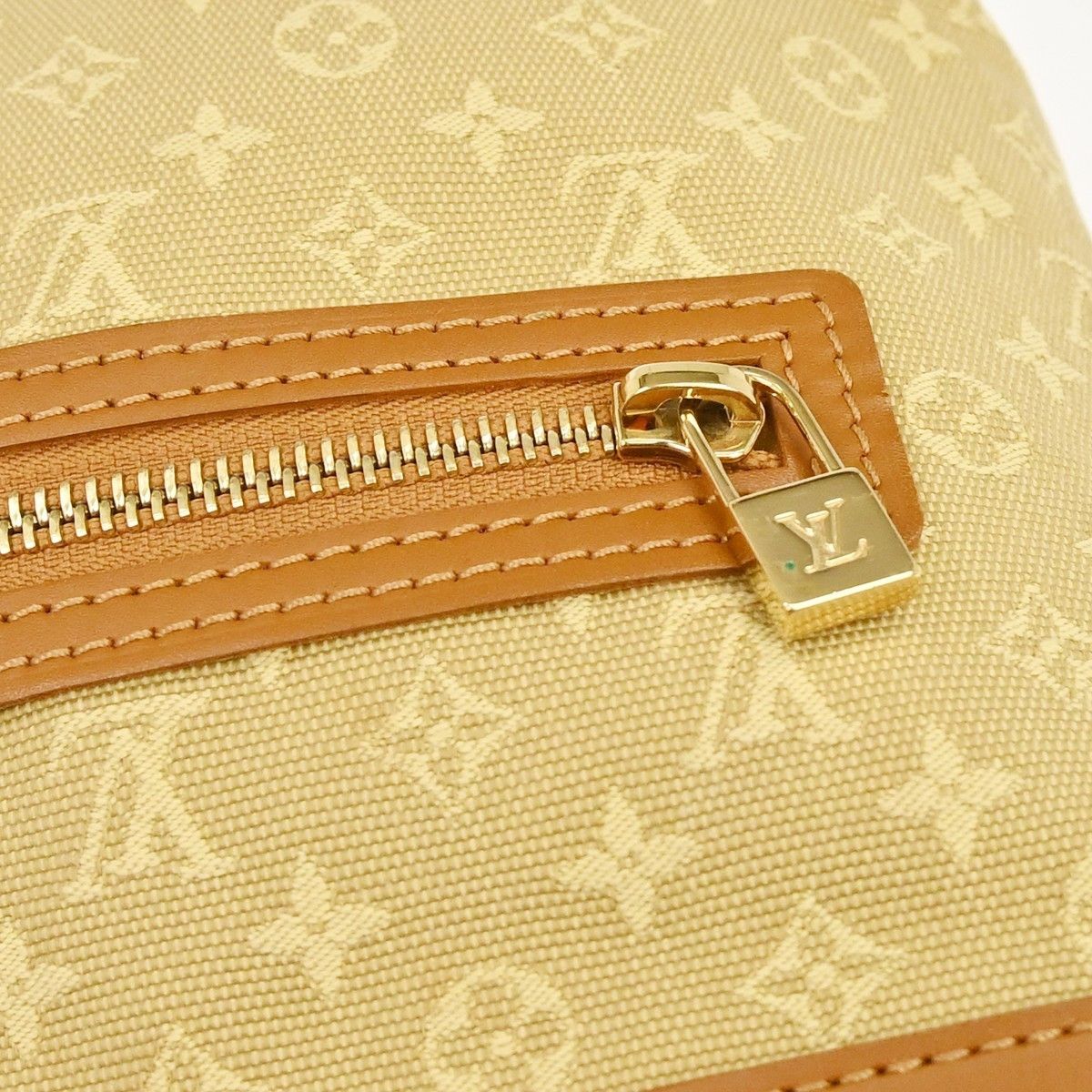 Louis Vuitton Louis Vuitton Lucille Handbag Mini Lin Size ONE SIZE - 9 Thumbnail