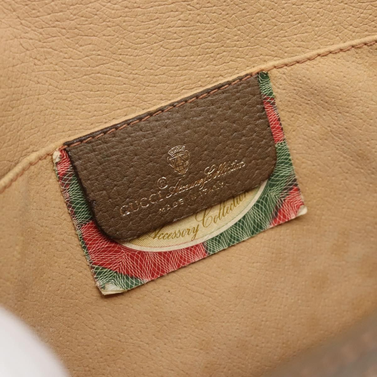 Gucci Gucci Vintage Web Flap Clutch GG Canvas Size ONE SIZE - 6 Thumbnail