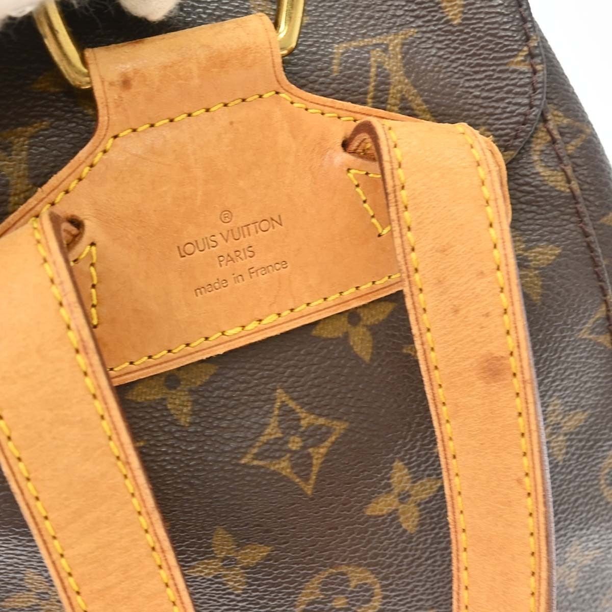 Louis Vuitton Louis Vuitton Montsouris Backpack Monogram Canvas Size ONE SIZE - 4 Thumbnail