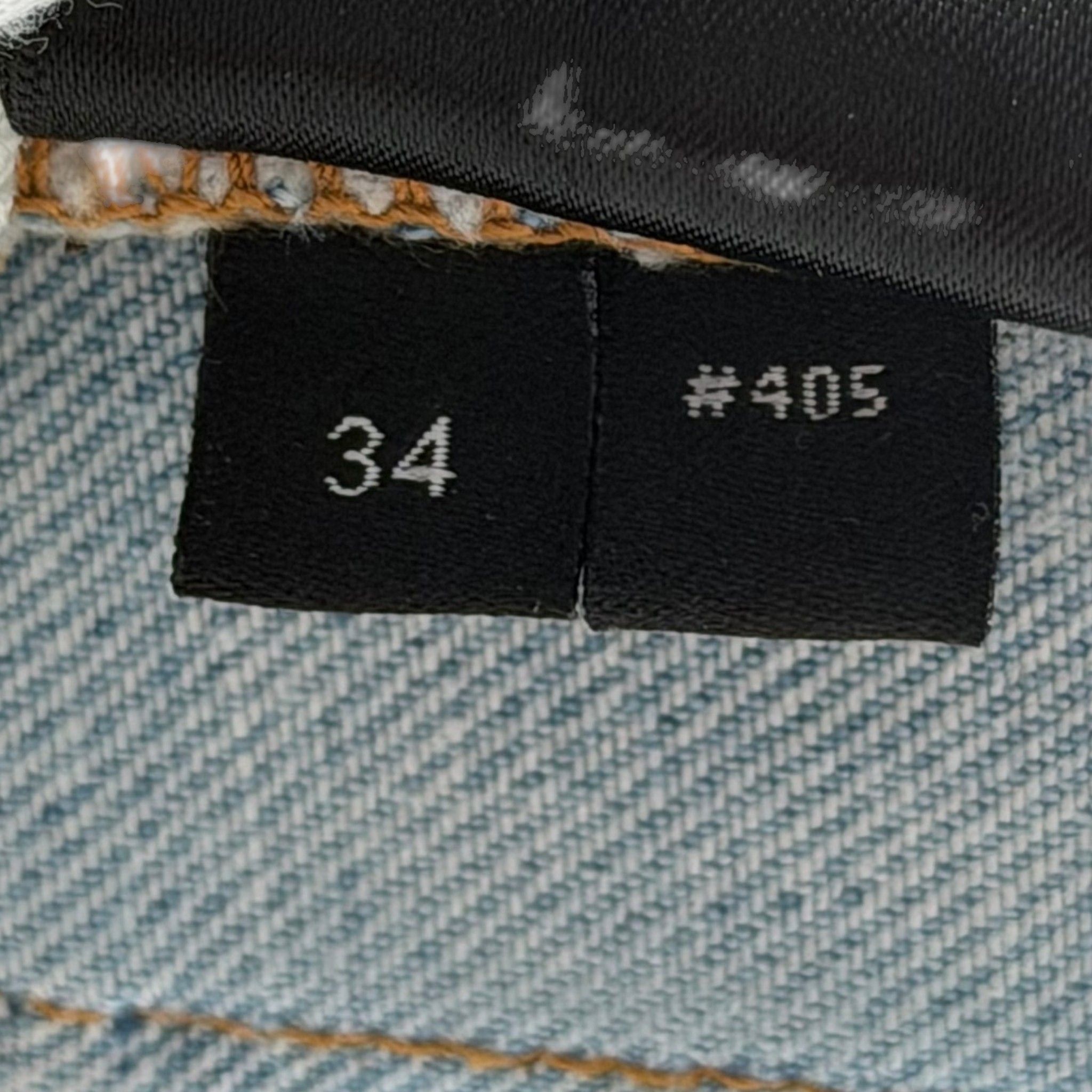 Amiri Distressed Jeans Blue Size US 34 / EU 50 - 5 Thumbnail
