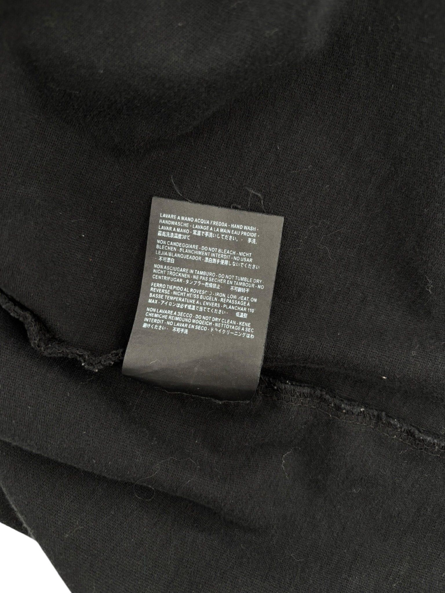 Balenciaga Color Logo Paris Tee Black Size US XS / EU 42 / 0 - 2 Thumbnail