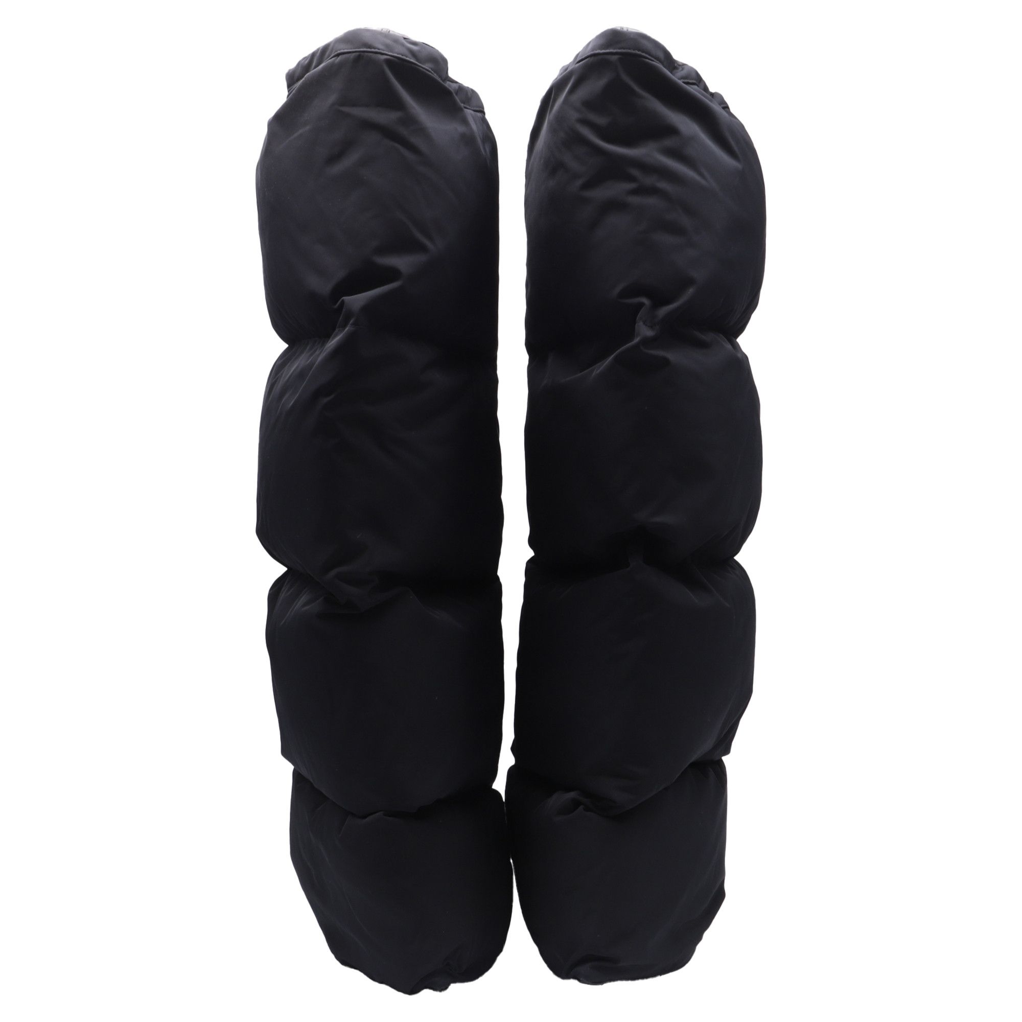 Balenciaga Balenciaga New Wader Quilted Knee-High Boots in Black Polyam Size US 9 / IT 39 - 2 Thumbnail
