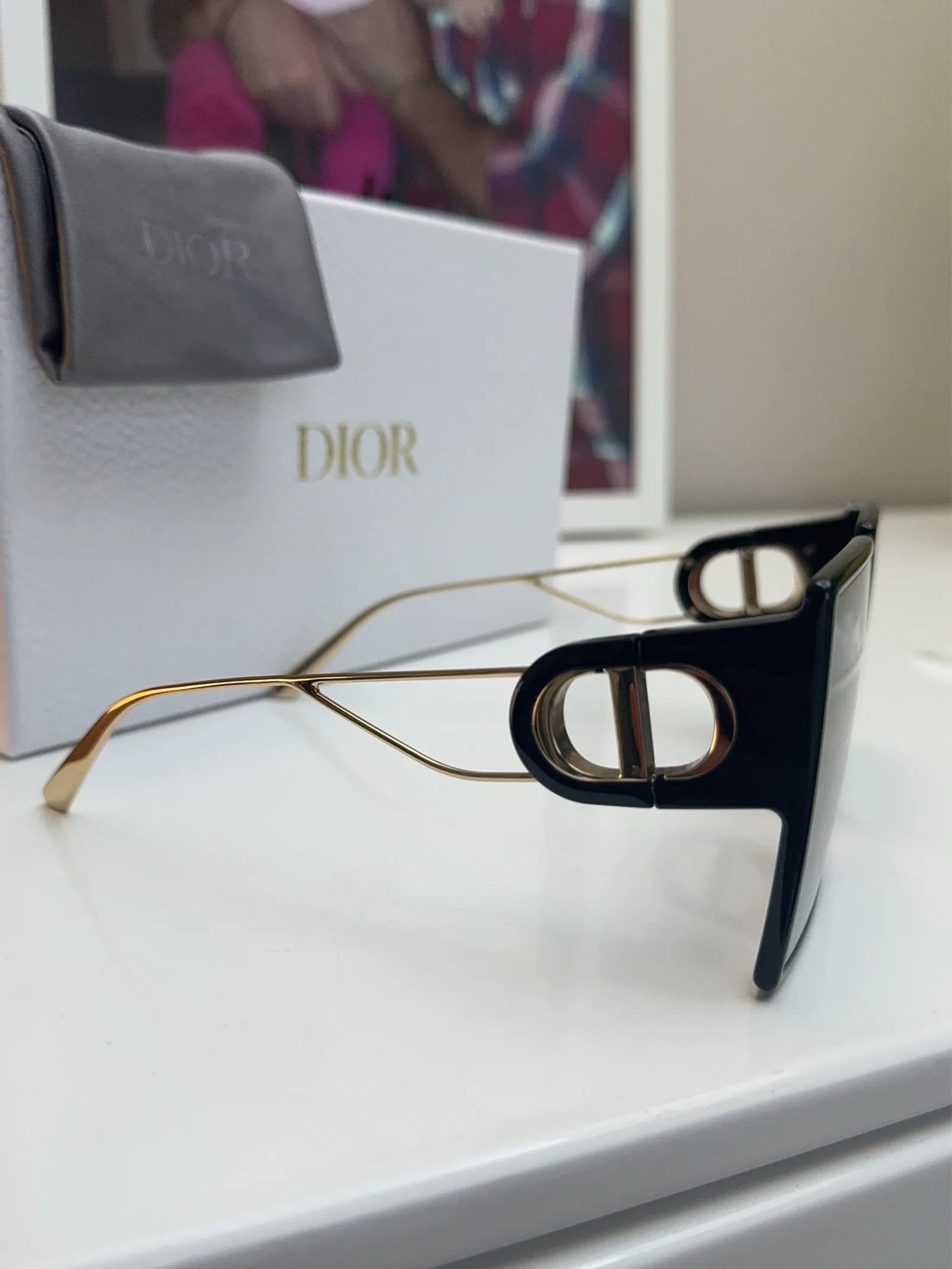 Dior Christian Dior Sunglasses Size ONE SIZE - 3 Thumbnail