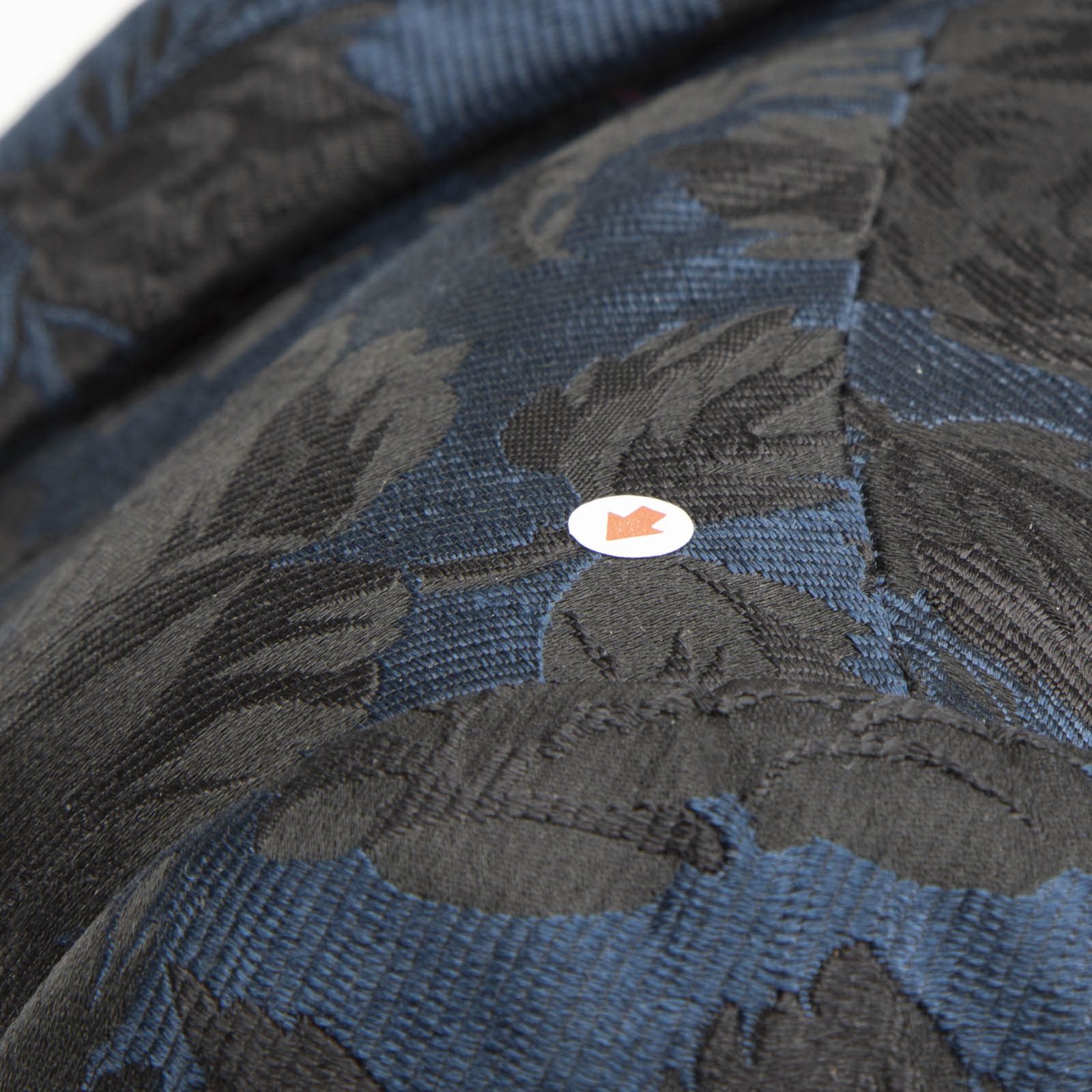 Alexander McQueen Black & Blue Silk Floral Coat Size M / US 6-8 / IT 42-44 - 10 Thumbnail