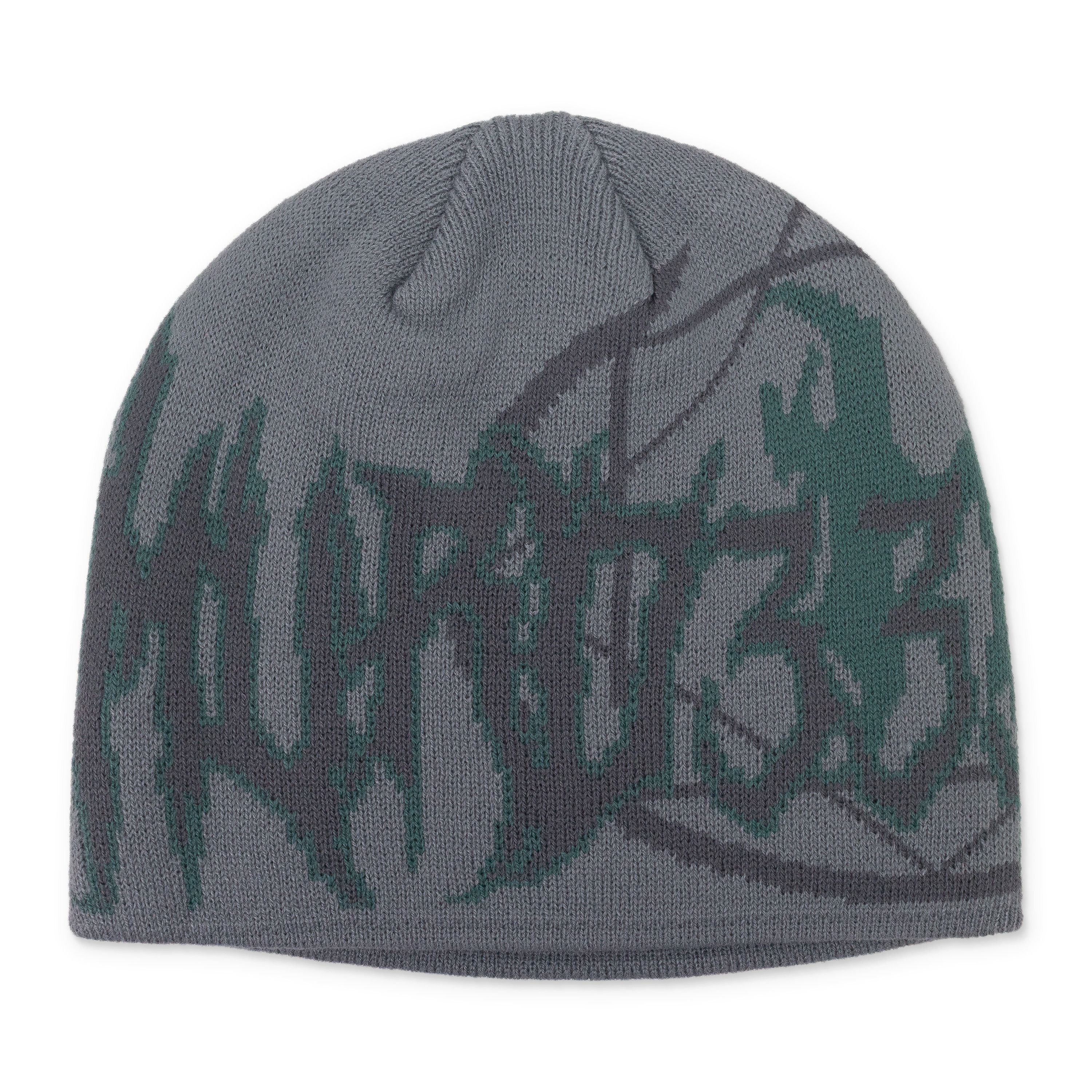 murd333r.fm MURD333R.FM GREY/BLACK BEANIE SIZE OS Size ONE SIZE - 5 Thumbnail