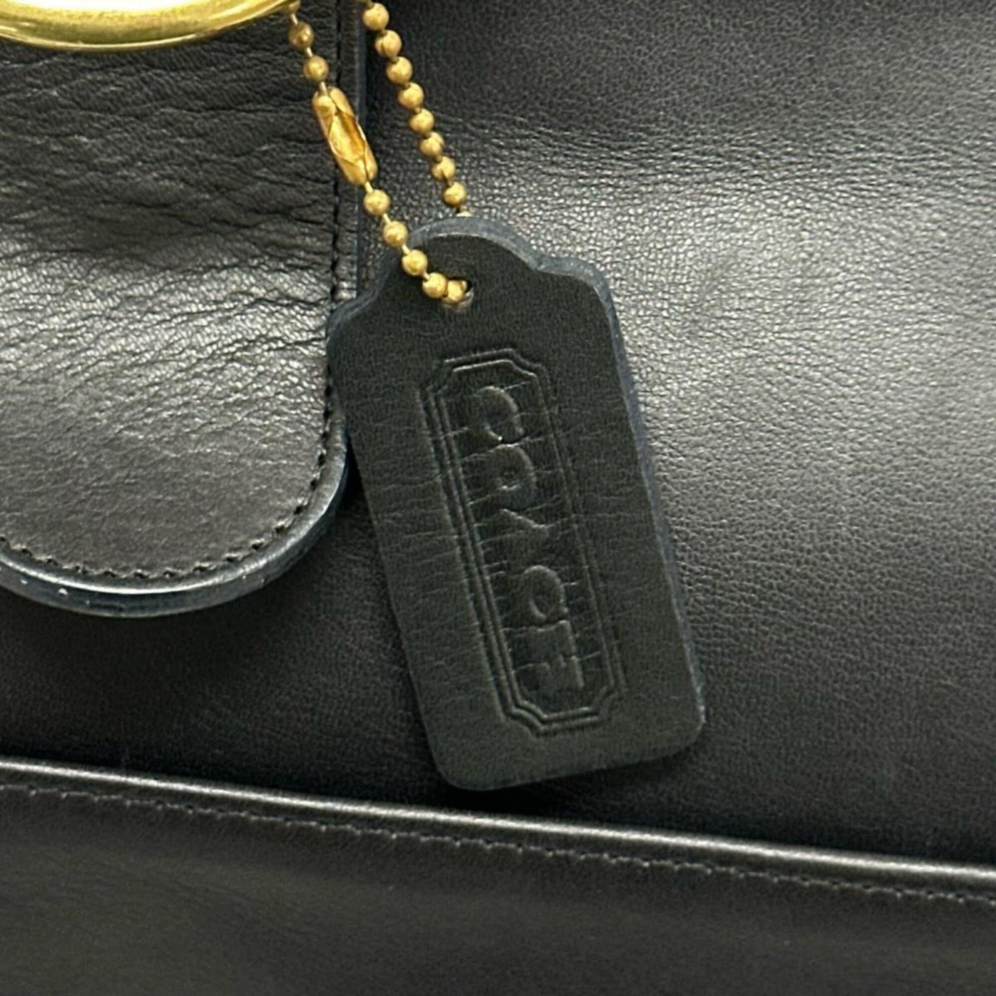 Coach Coach Handbag Shoulder Bag 4155 Old Leather G6C Black Size ONE SIZE - 11 Thumbnail