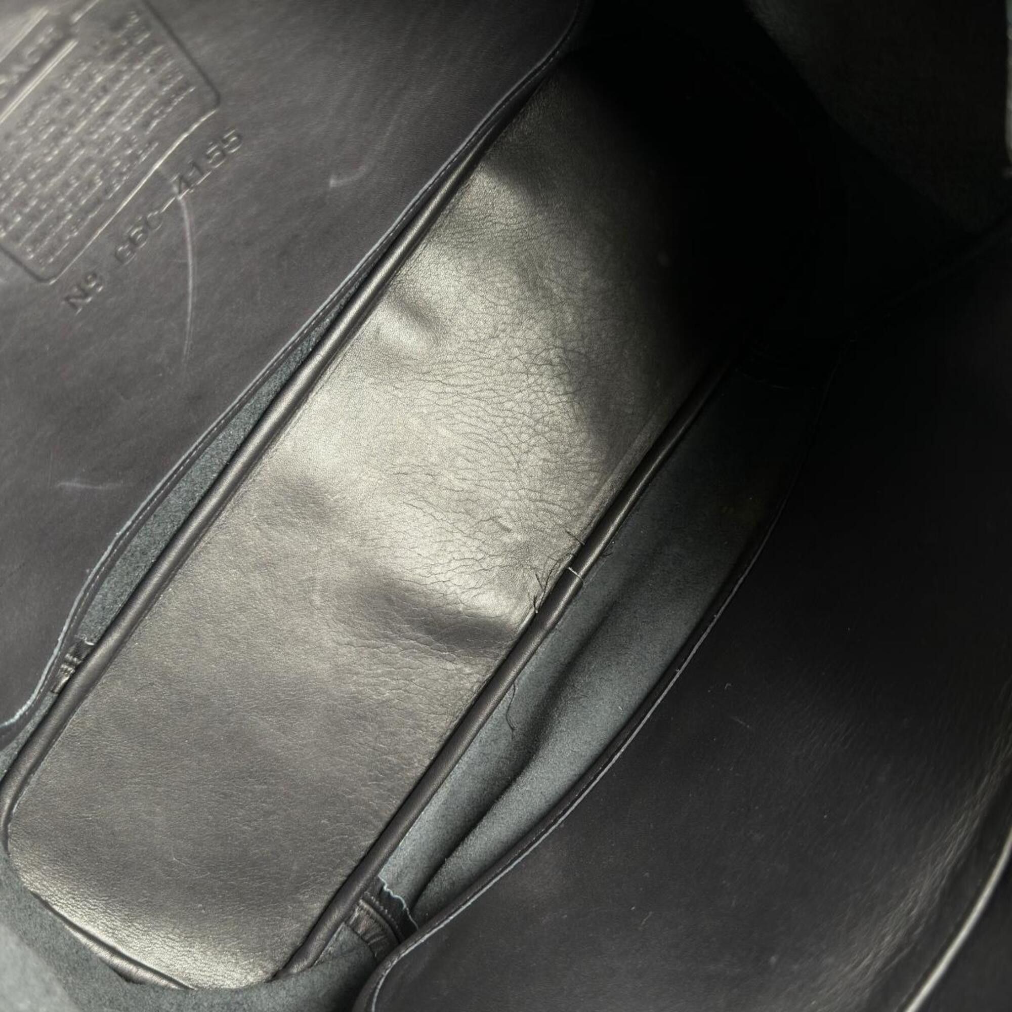 Coach Coach Handbag Shoulder Bag 4155 Old Leather G6C Black Size ONE SIZE - 12 Thumbnail