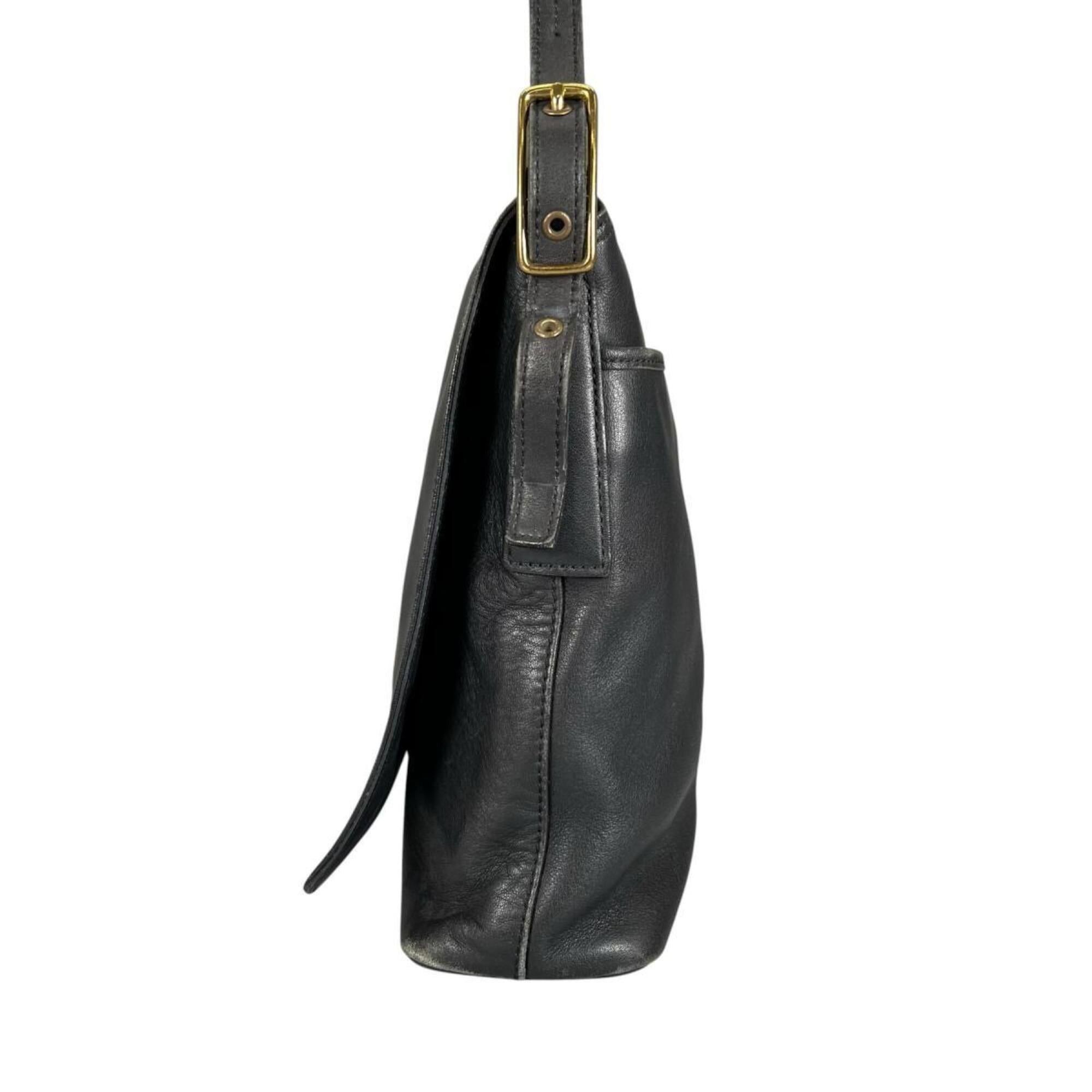 Coach Coach shoulder bag 9828, calf leather, Old Coach, black. Size ONE SIZE - 3 Thumbnail