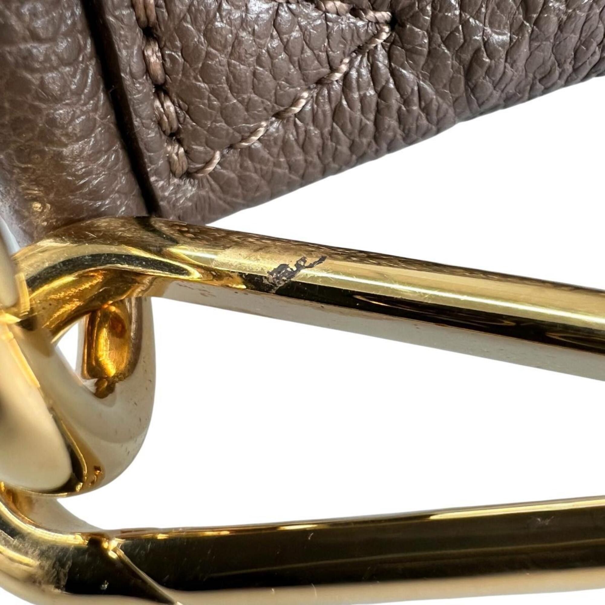 Louis Vuitton Louis Vuitton Lumineuse PM Tote Bag, Monogram Empreinte, M93409, Brown Size ONE SIZE - 17 Thumbnail