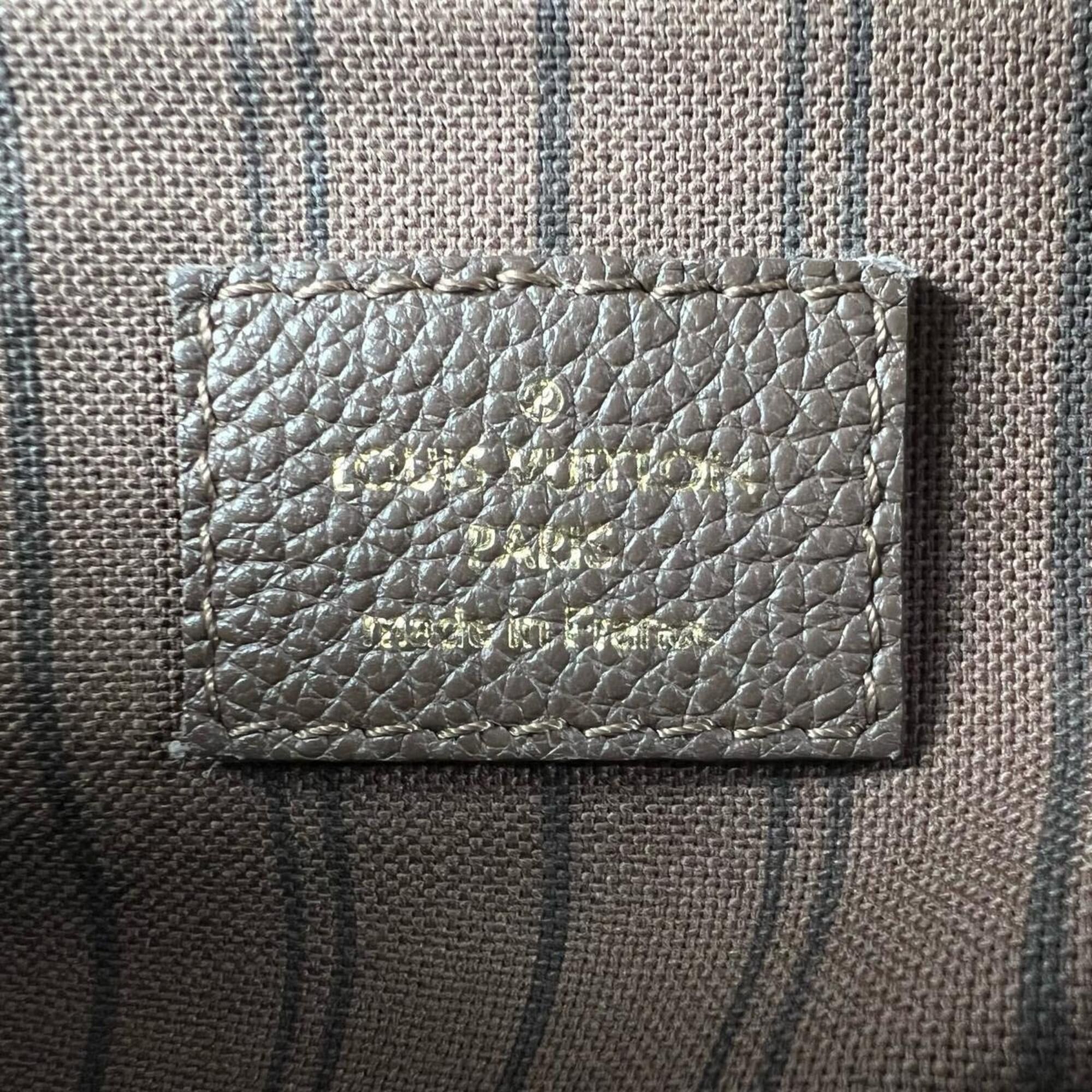 Louis Vuitton Louis Vuitton Lumineuse PM Tote Bag, Monogram Empreinte, M93409, Brown Size ONE SIZE - 11 Thumbnail