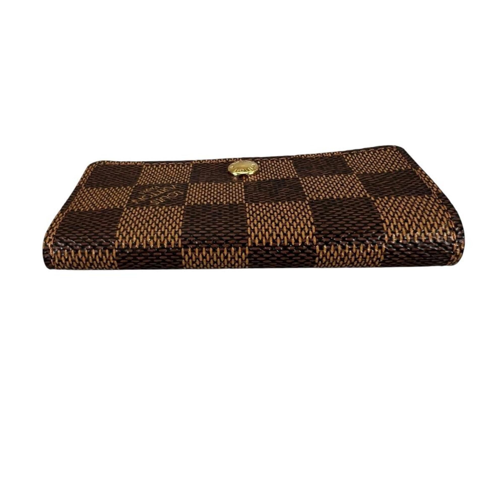 Louis Vuitton Louis Vuitton Key Case Multicles 6 Damier Canvas N62630 Brown Size ONE SIZE - 4 Thumbnail
