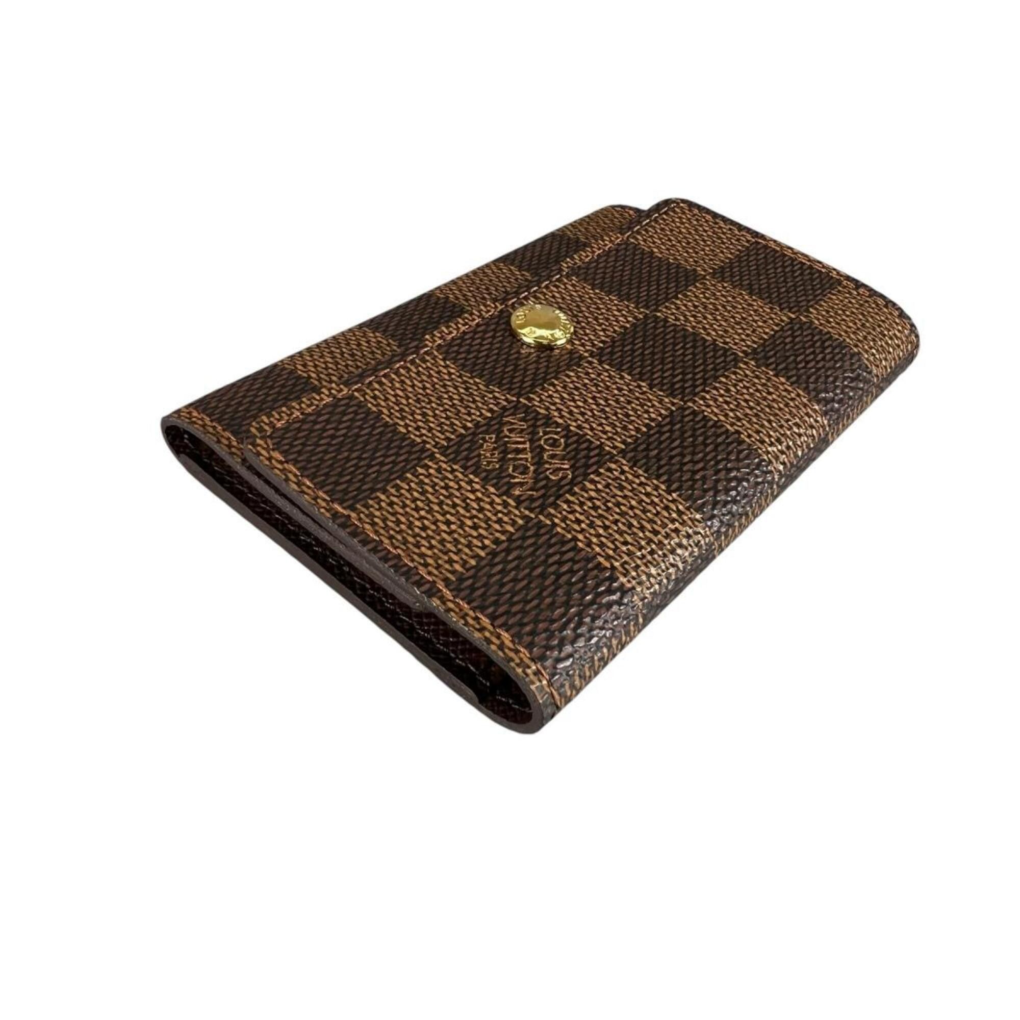 Louis Vuitton Louis Vuitton Key Case Multicles 6 Damier Canvas N62630 Brown Size ONE SIZE - 6 Thumbnail