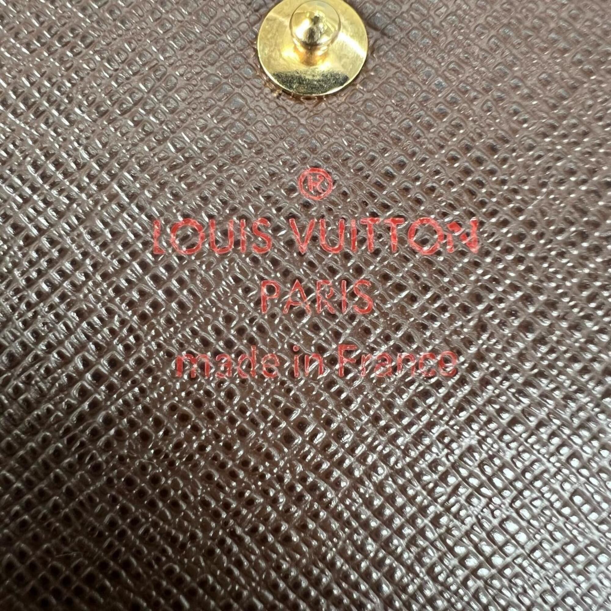 Louis Vuitton Louis Vuitton Key Case Multicles 6 Damier Canvas N62630 Brown Size ONE SIZE - 10 Thumbnail