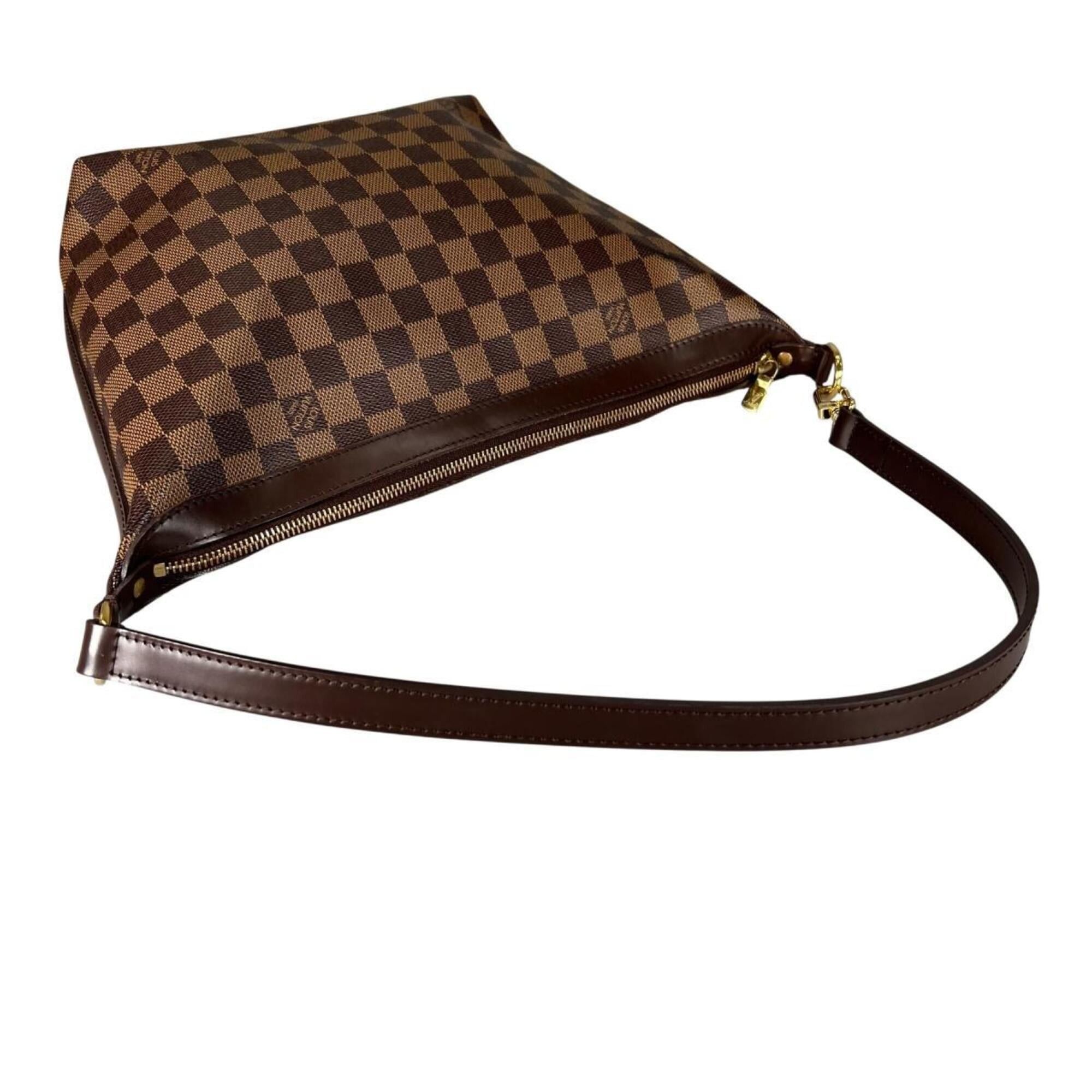 Louis Vuitton Louis Vuitton Handbag Irovo MM Damier Canvas N51995 Brown Size ONE SIZE - 5 Thumbnail