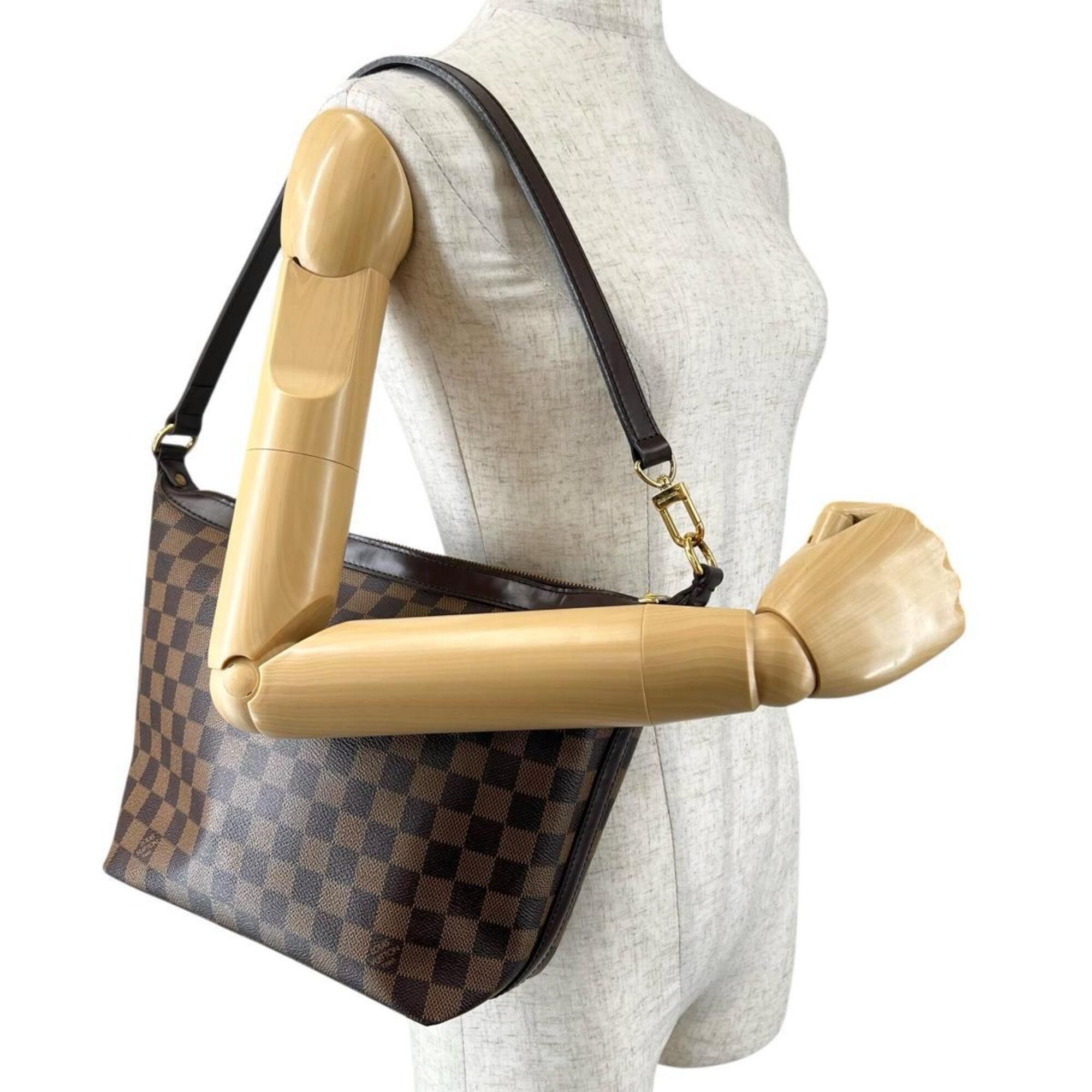 Louis Vuitton Louis Vuitton Handbag Irovo MM Damier Canvas N51995 Brown Size ONE SIZE - 15 Thumbnail