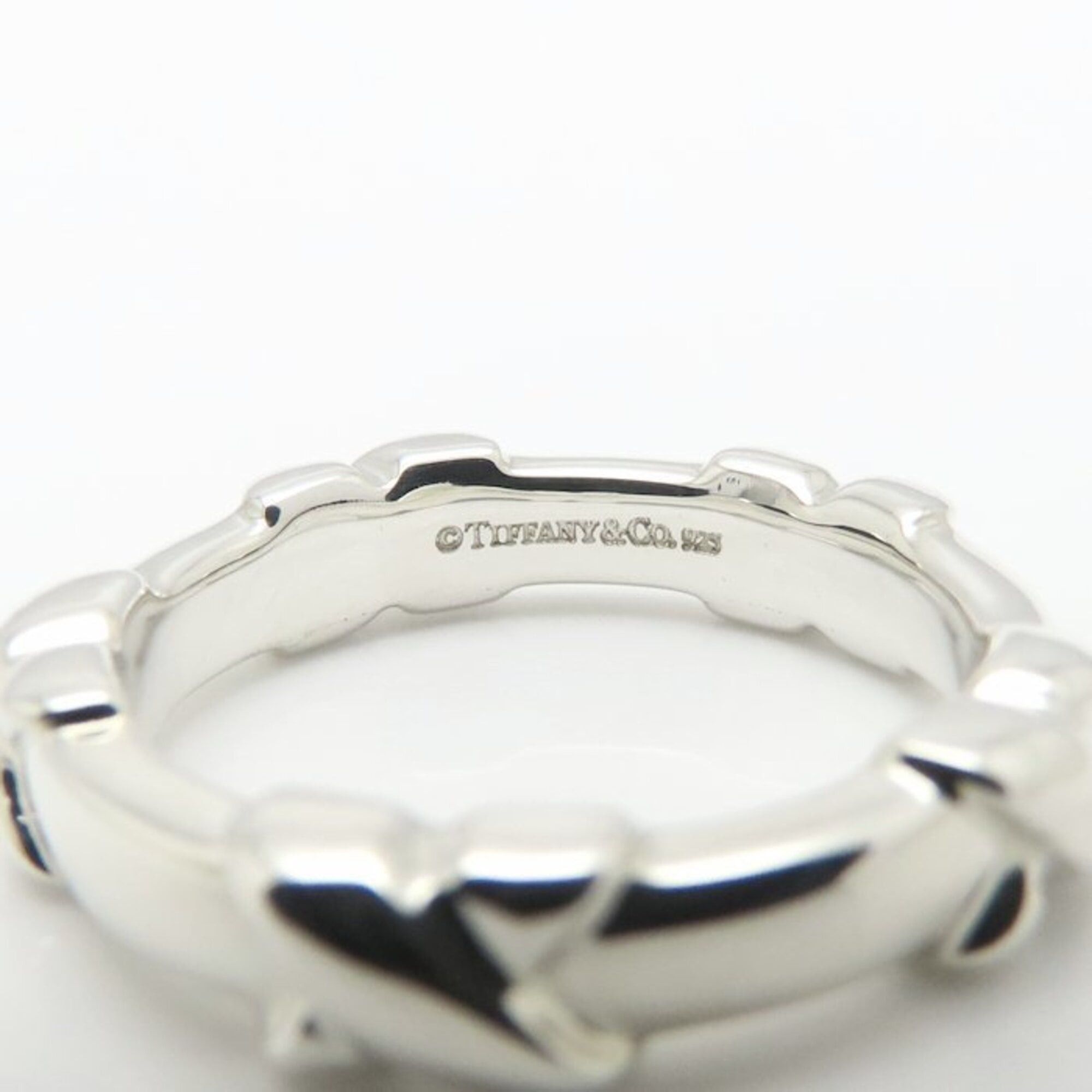 Tiffany & Co. TIFFANY&Co. Tiffany Signature Cross Ring, Sterling Silver (SV925), Women's, Item Number 295546 Size ONE SIZE - 5 Thumbnail