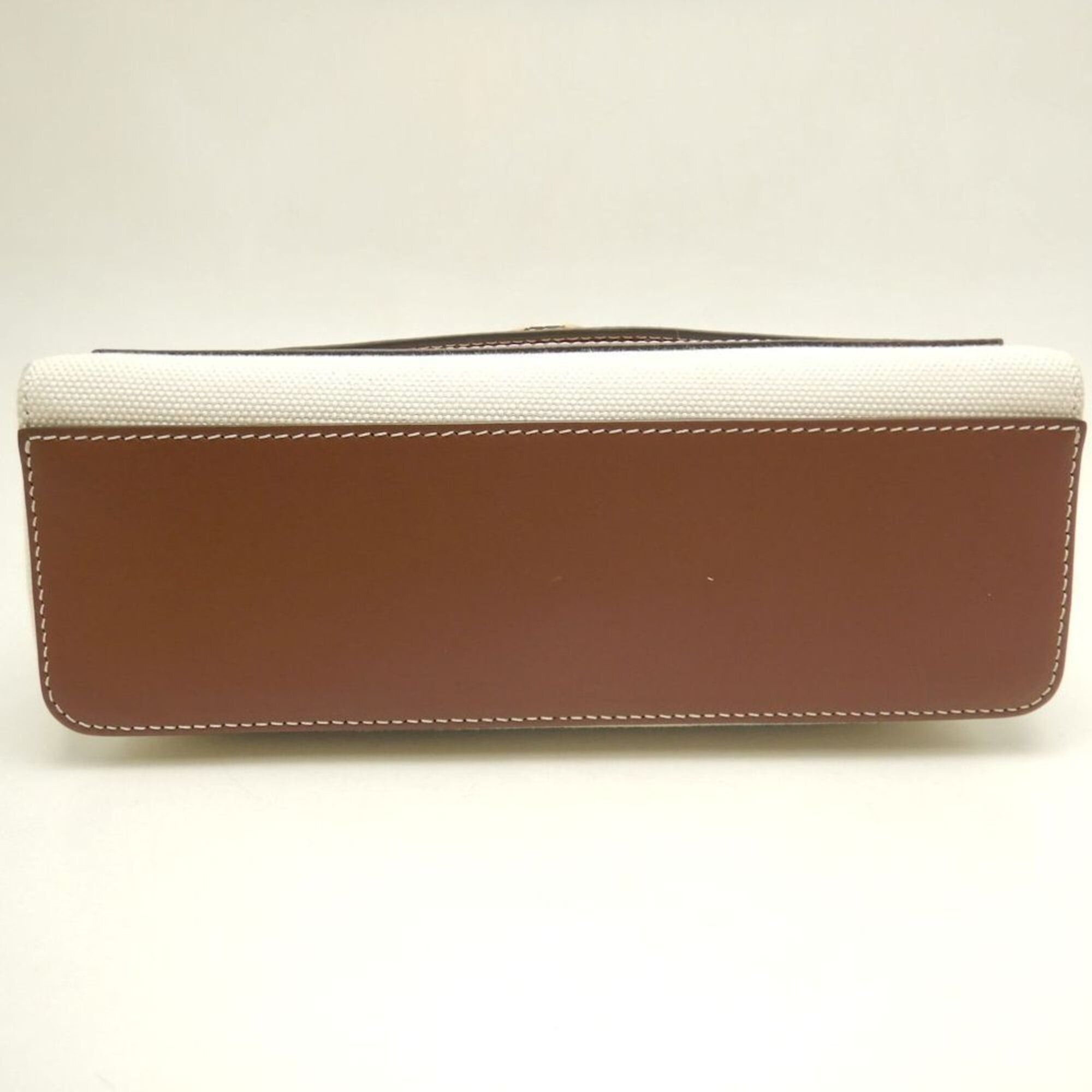 Burberry BURBERRY Horseferry Print Shoulder Bag 80302491 Canvas x Leather Natural Tan Women's 253842 Size ONE SIZE - 8 Thumbnail