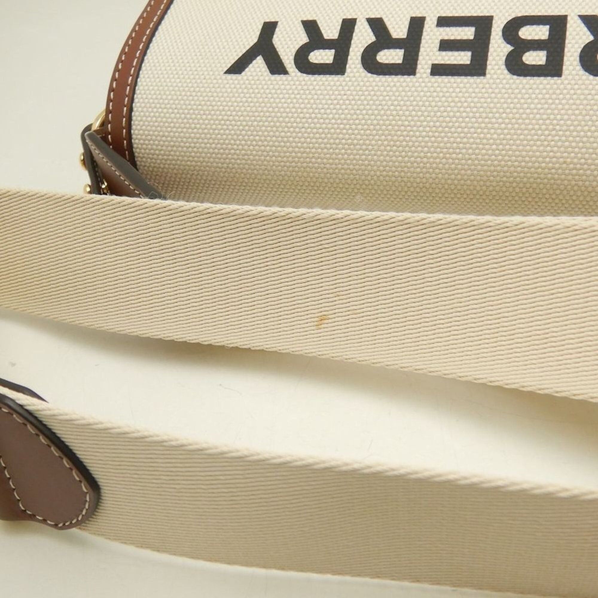 Burberry BURBERRY Horseferry Print Shoulder Bag 80302491 Canvas x Leather Natural Tan Women's 253842 Size ONE SIZE - 9 Thumbnail