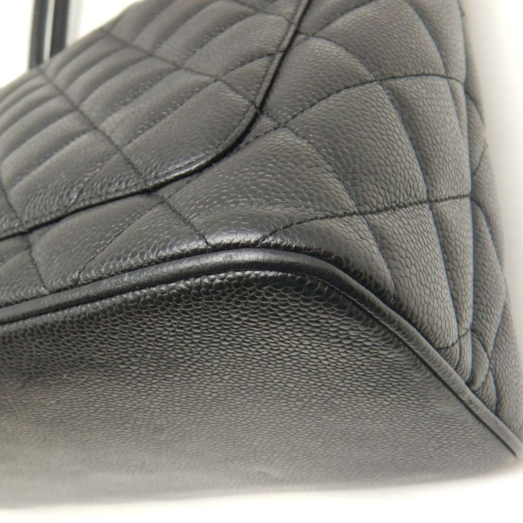Chanel CHANEL Reissue Tote A01804 Bag, Caviar Leather, Black, Women's, 253852 Size ONE SIZE - 15 Thumbnail