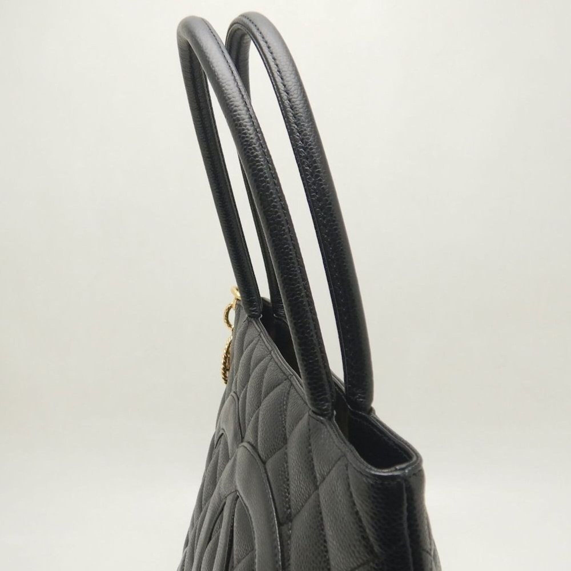 Chanel CHANEL Reissue Tote A01804 Bag, Caviar Leather, Black, Women's, 253852 Size ONE SIZE - 10 Thumbnail