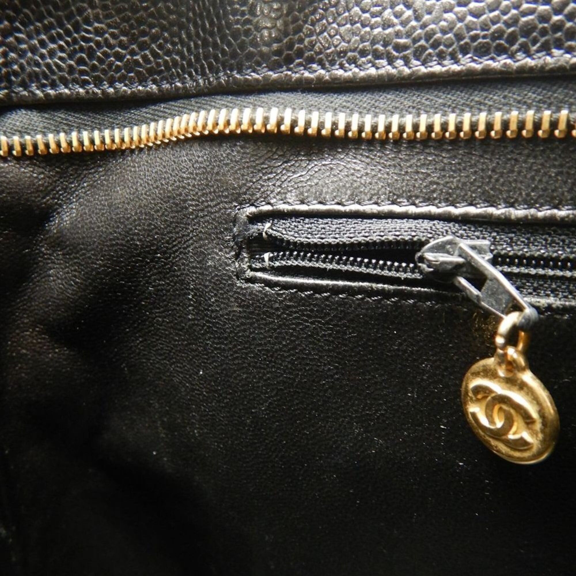 Chanel CHANEL Reissue Tote A01804 Bag, Caviar Leather, Black, Women's, 253852 Size ONE SIZE - 20 Thumbnail