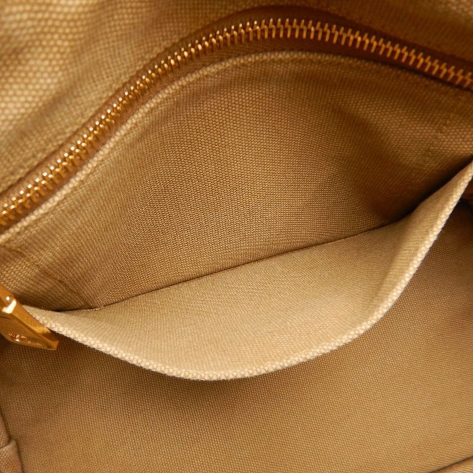 Prada PRADA Canapa PM 1BG439 Tote Bag, Canvas, TABACCO, Women's, 253851 Size ONE SIZE - 21 Thumbnail