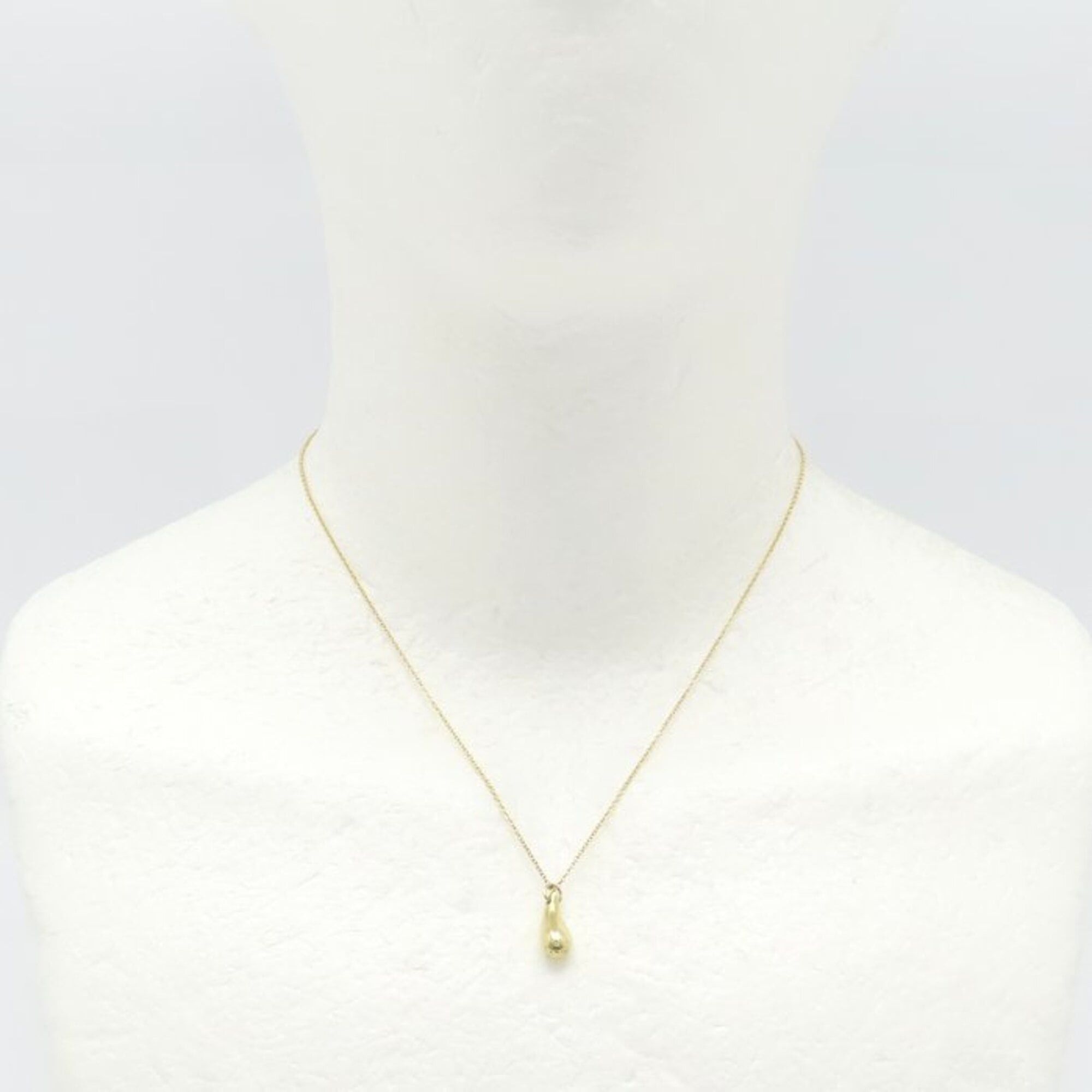 Tiffany & Co. TIFFANY&Co. Tiffany Teardrop Necklace Elsa Peretti 18K Yellow Gold Women's 295530 Size ONE SIZE - 3 Thumbnail